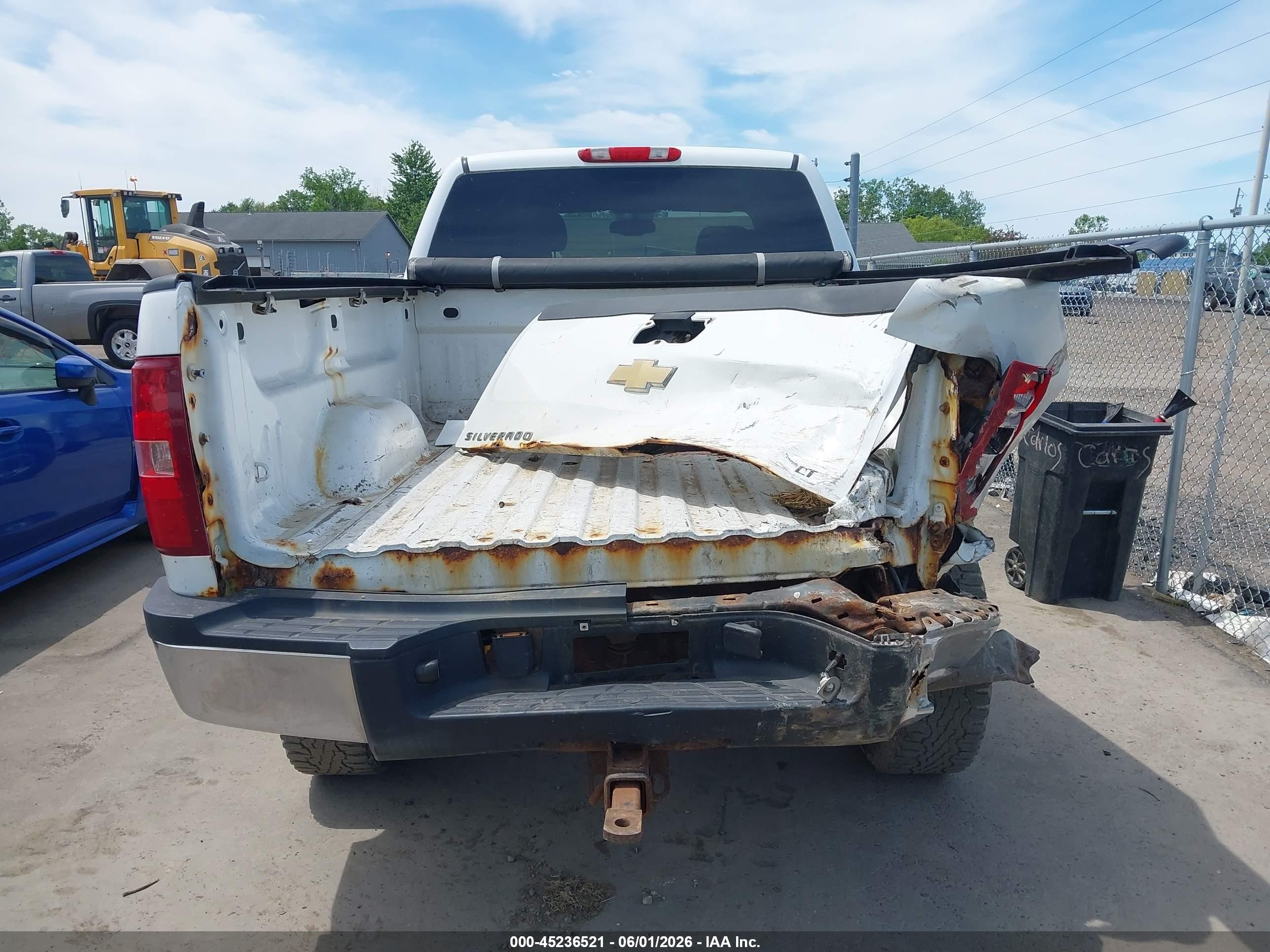 2008 Chevrolet Silverado 2500hd Lt1 White vin: 1GCHK29K58E107749