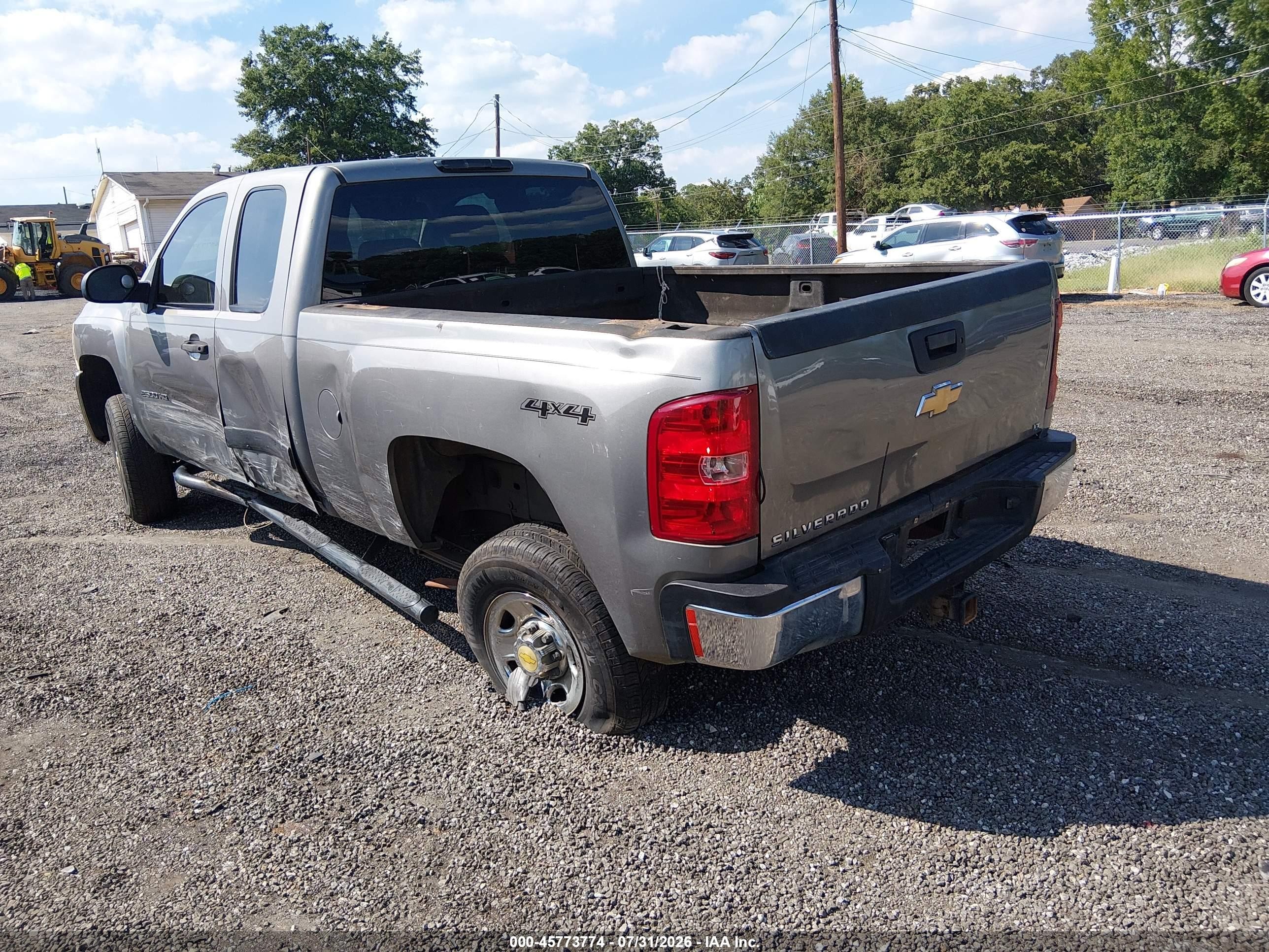 2008 Chevrolet Silverado 2500hd Lt1 Pewter vin: 1GCHK29K58E128052