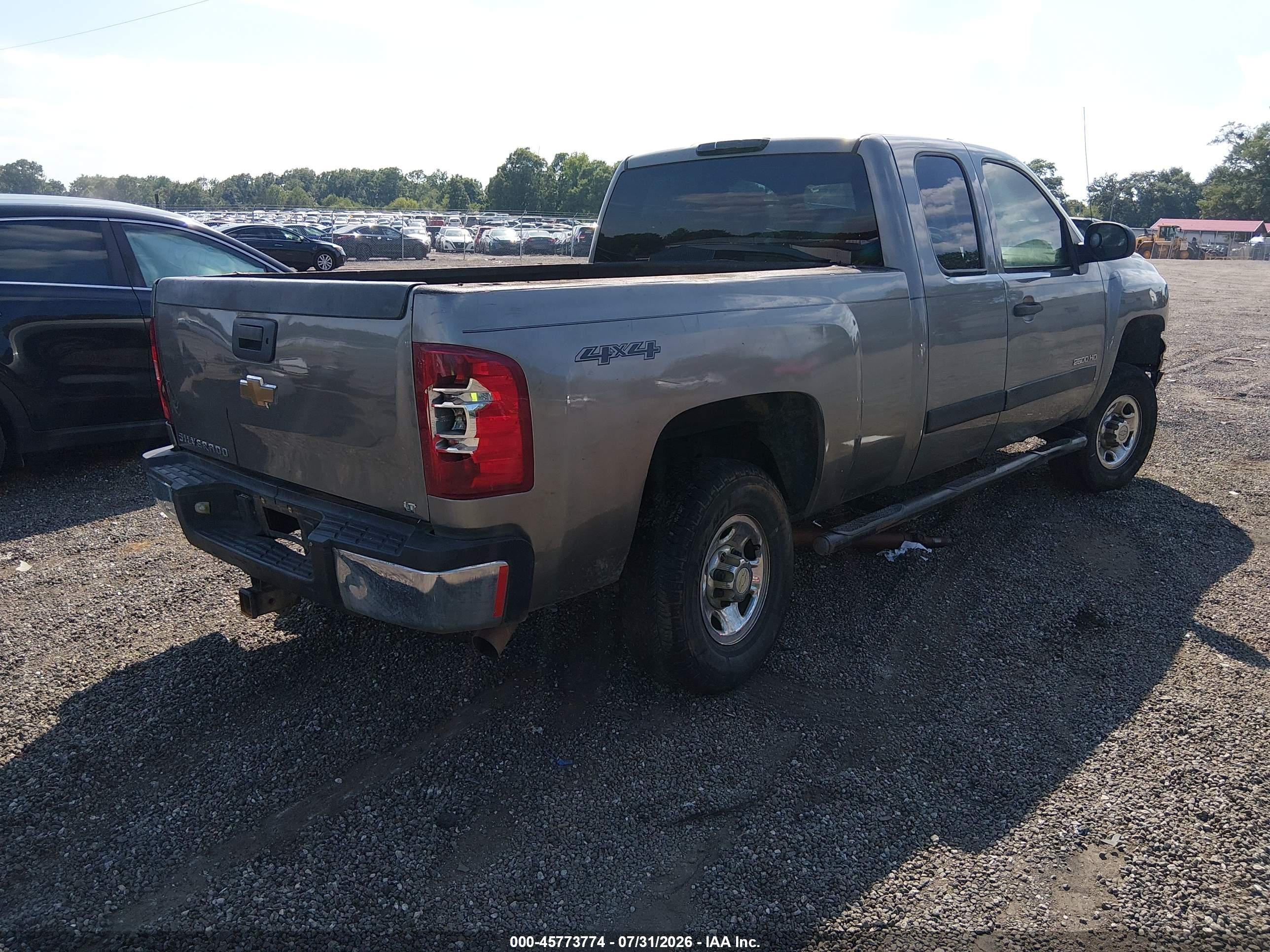 2008 Chevrolet Silverado 2500hd Lt1 Pewter vin: 1GCHK29K58E128052