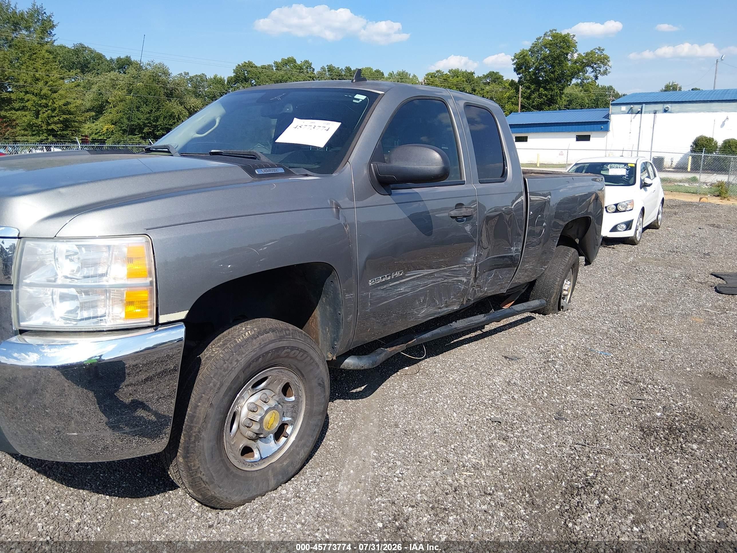2008 Chevrolet Silverado 2500hd Lt1 Pewter vin: 1GCHK29K58E128052