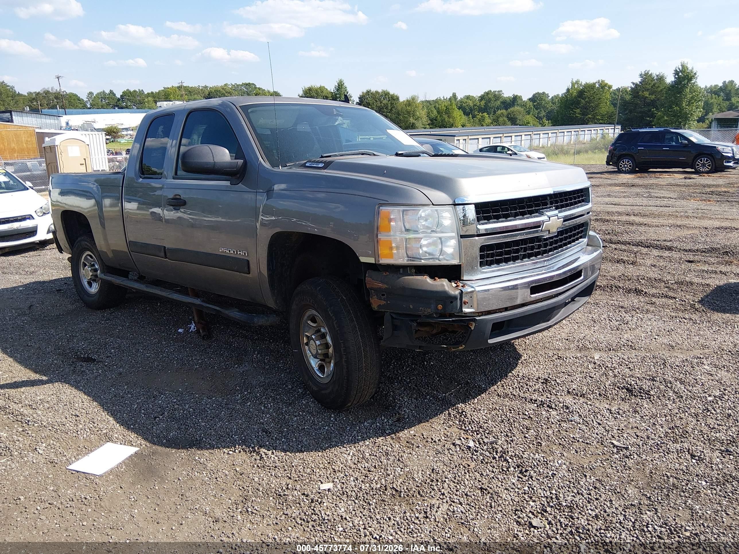 2008 Chevrolet Silverado 2500hd Lt1 Pewter vin: 1GCHK29K58E128052