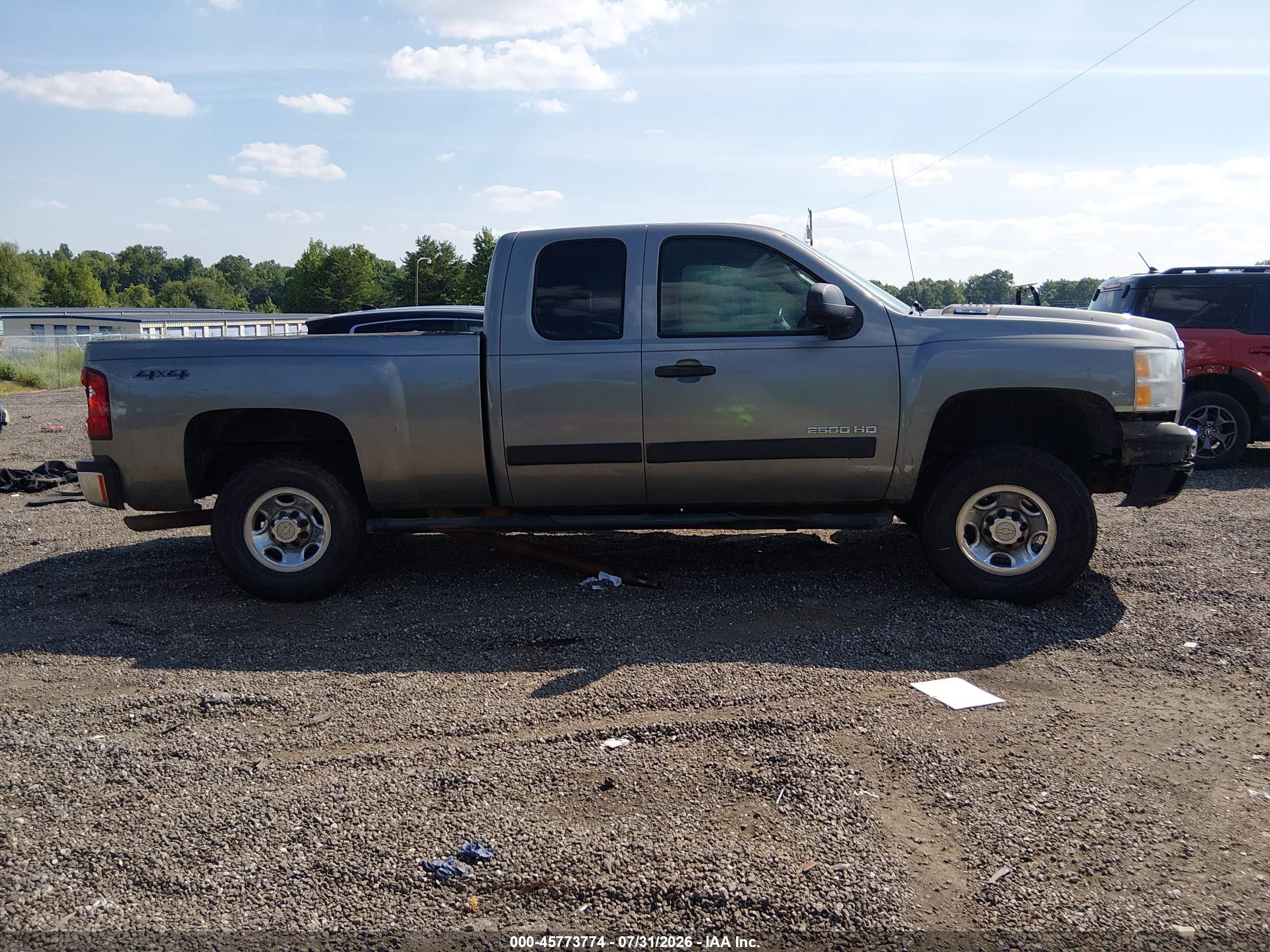 2008 Chevrolet Silverado 2500hd Lt1 Pewter vin: 1GCHK29K58E128052