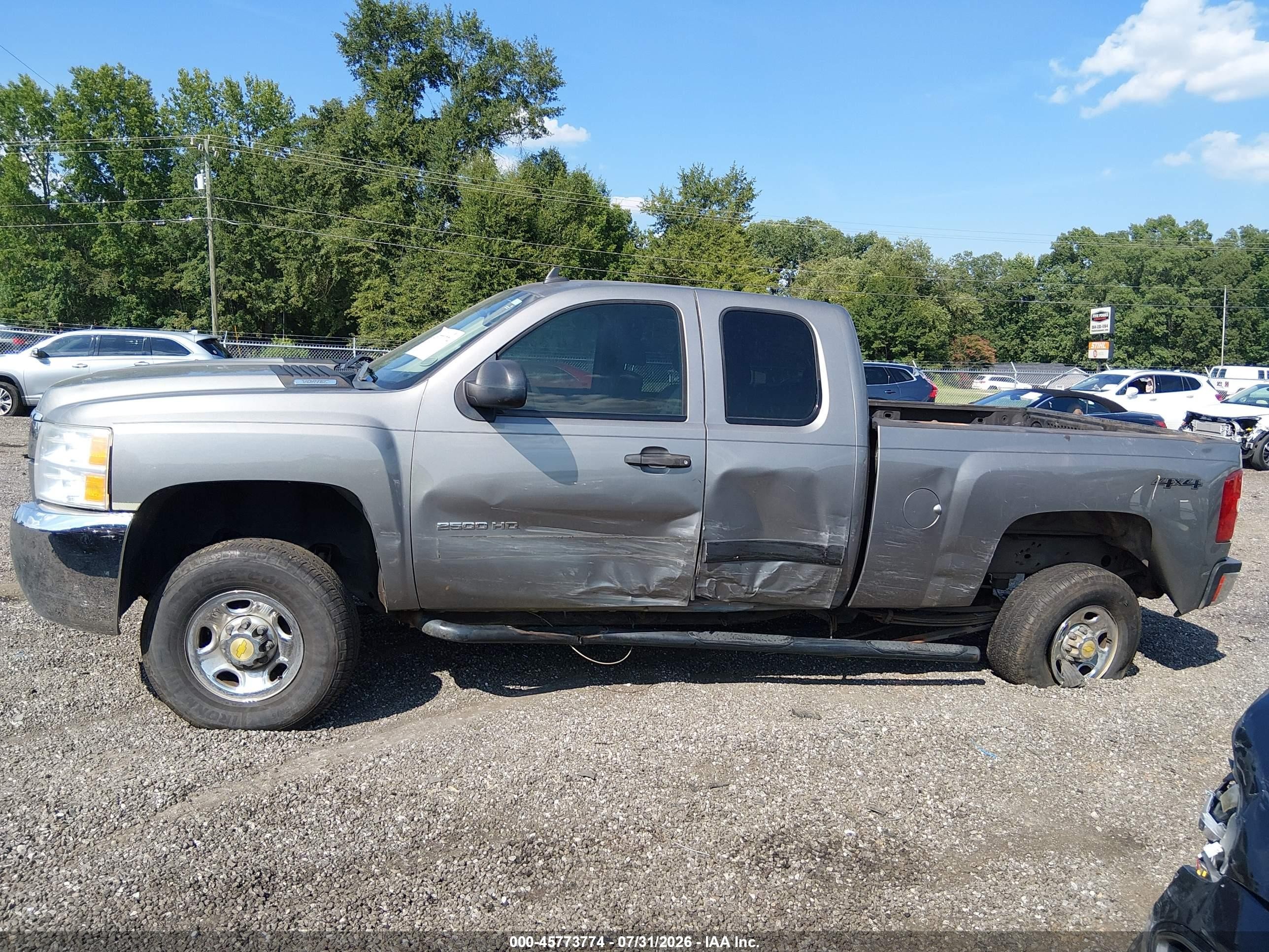 2008 Chevrolet Silverado 2500hd Lt1 Pewter vin: 1GCHK29K58E128052