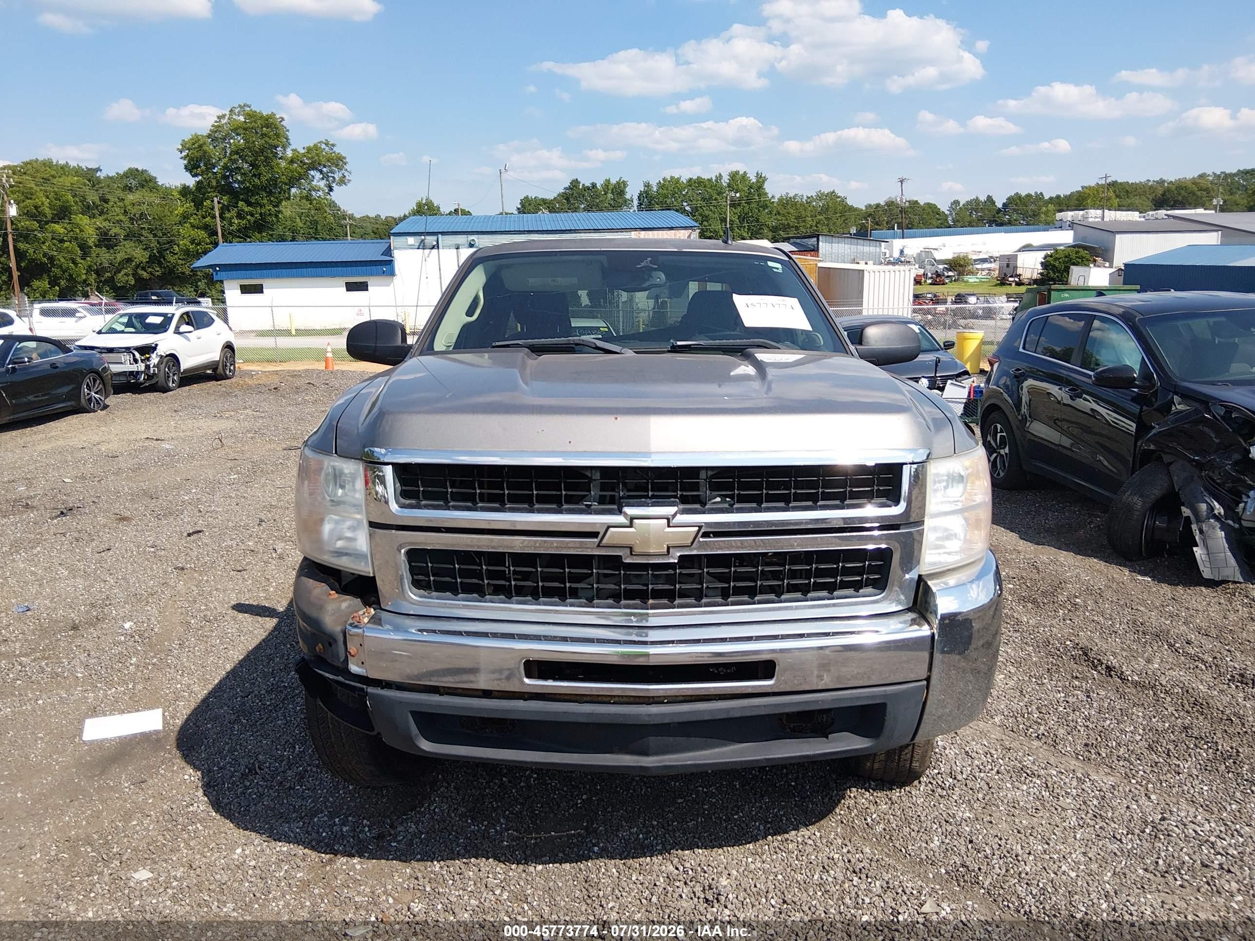 2008 Chevrolet Silverado 2500hd Lt1 Pewter vin: 1GCHK29K58E128052