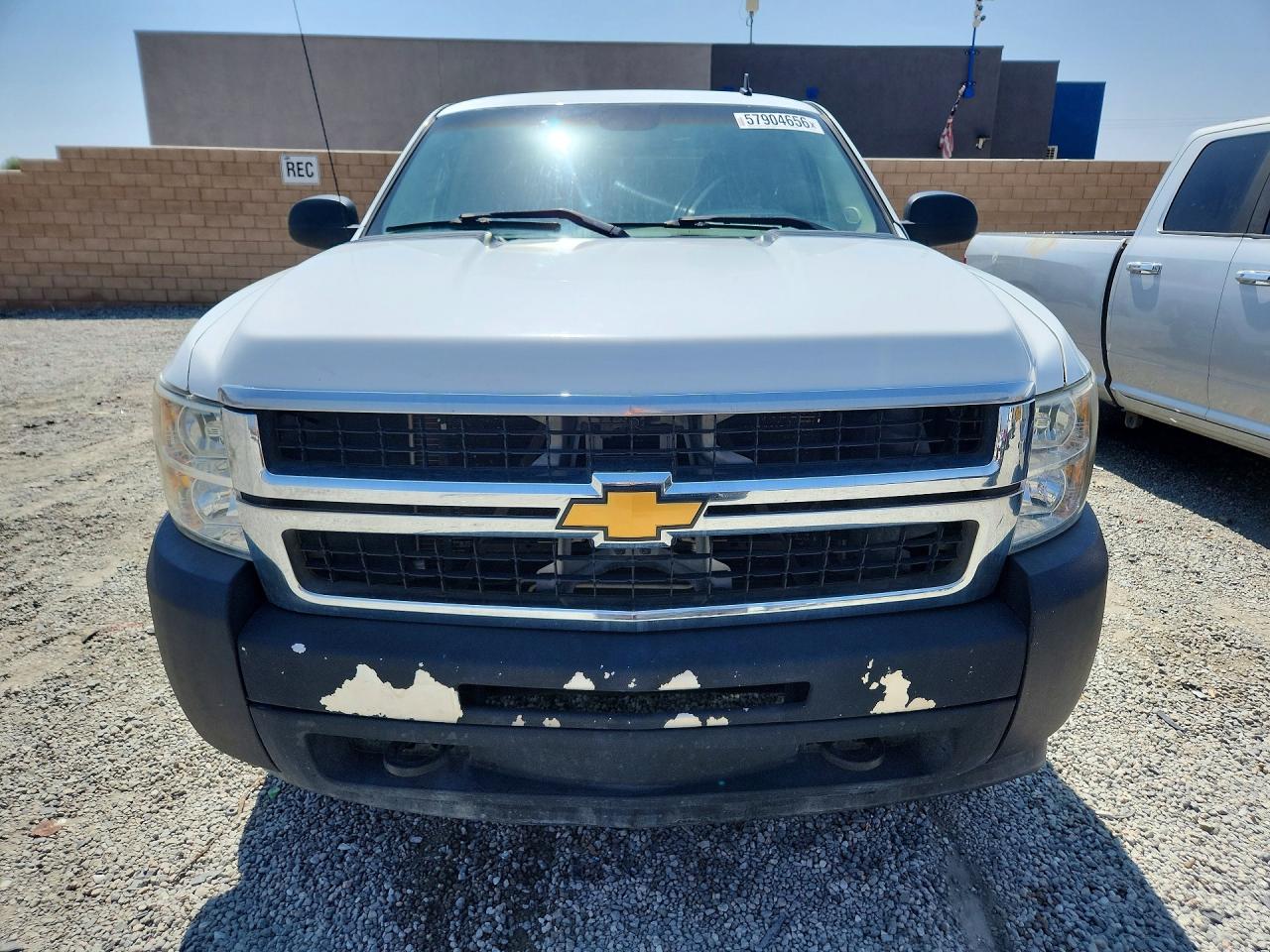 2007 Chevrolet Silverado K2500 Heavy Duty Белый vin: 1GCHK29K67E590974