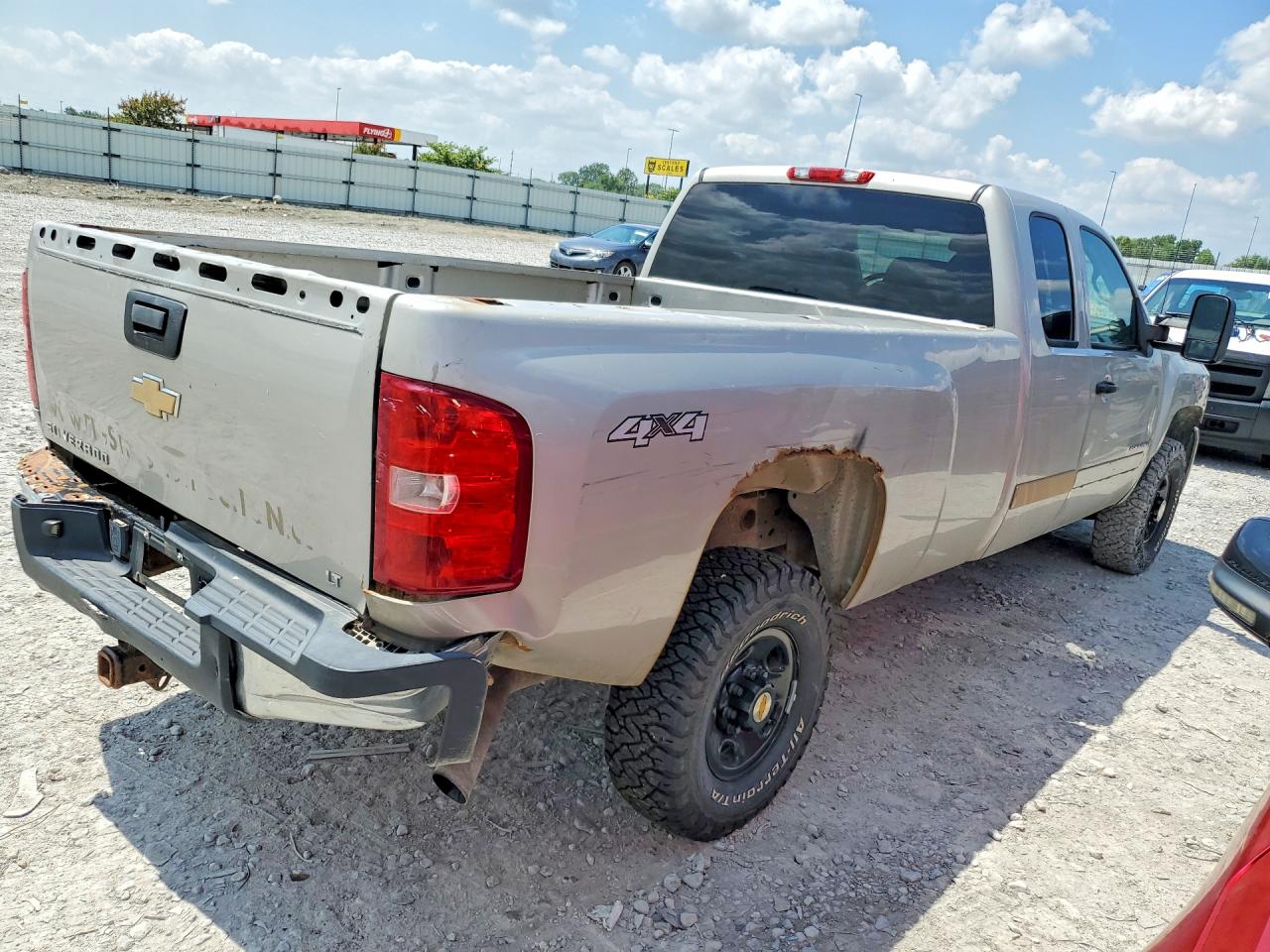 2007 Chevrolet Silverado K2500 Heavy Duty Серебряный vin: 1GCHK29KX7E544502