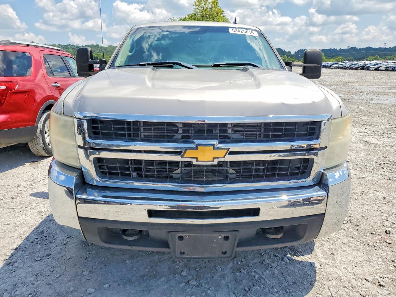 2007 Chevrolet Silverado K2500 Heavy Duty Серебряный vin: 1GCHK29KX7E544502