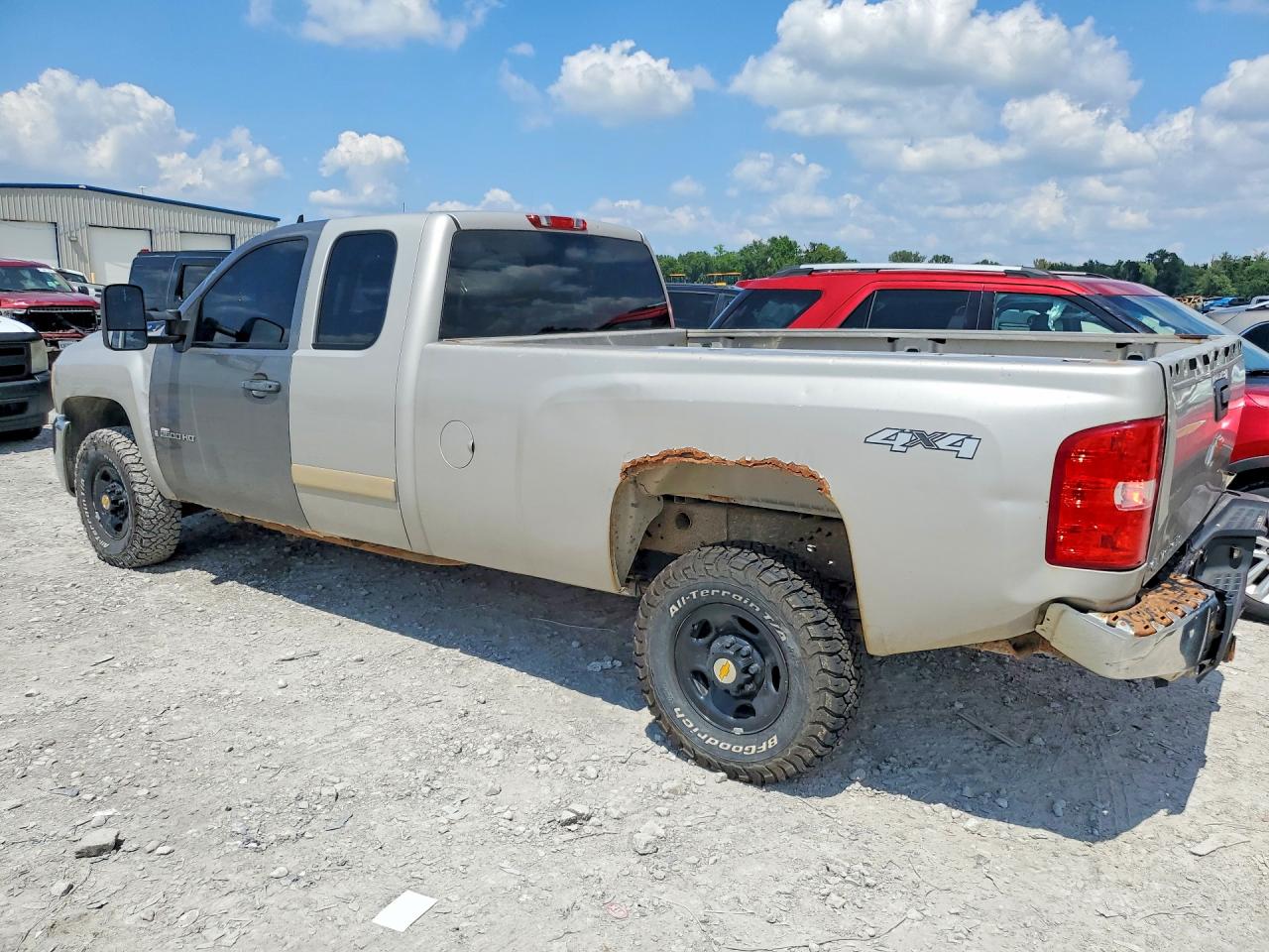 2007 Chevrolet Silverado K2500 Heavy Duty Серебряный vin: 1GCHK29KX7E544502