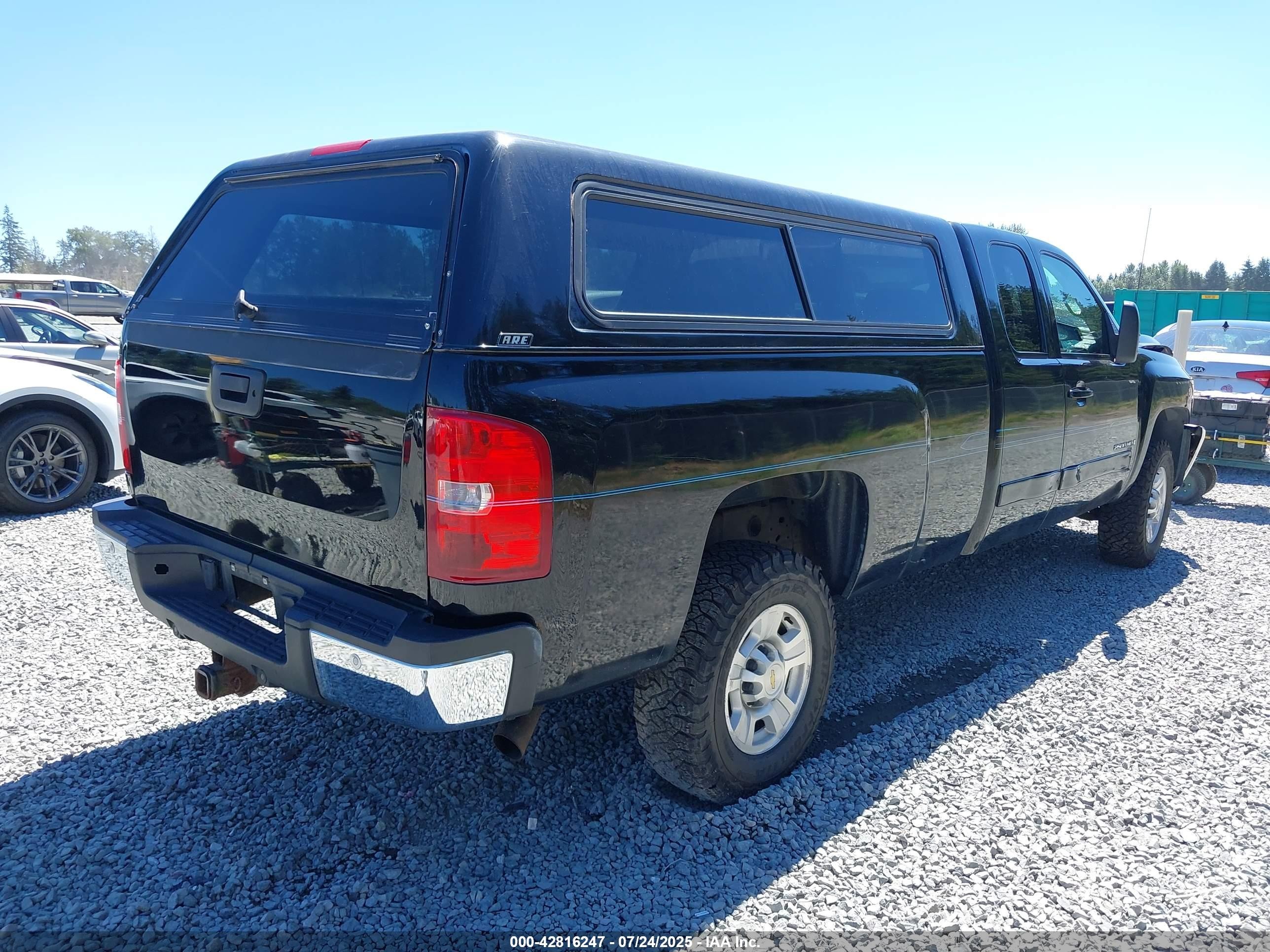 2008 Chevrolet Silverado 2500hd Ltz Black vin: 1GCHK29KX8E124630