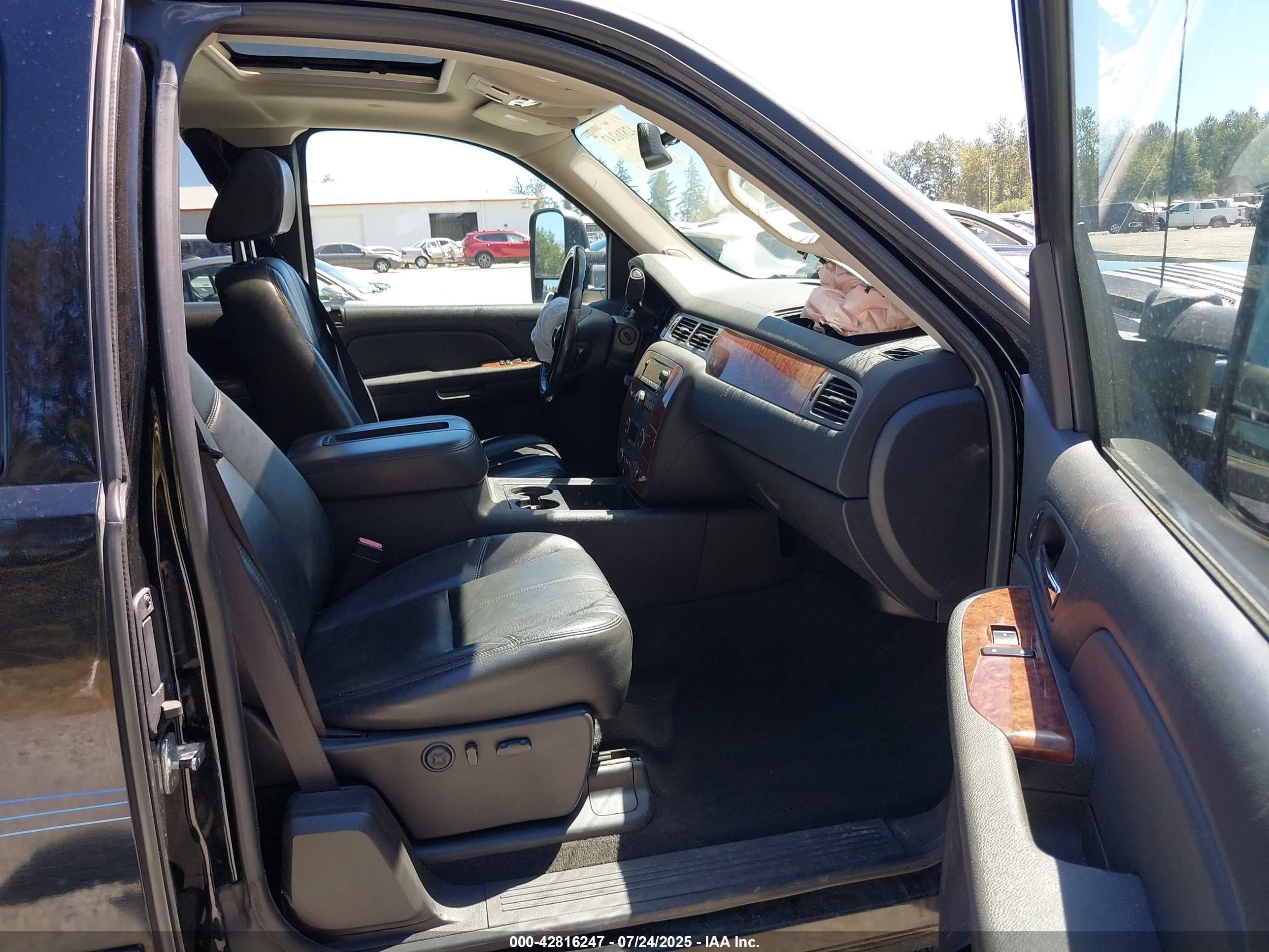 2008 Chevrolet Silverado 2500hd Ltz Black vin: 1GCHK29KX8E124630