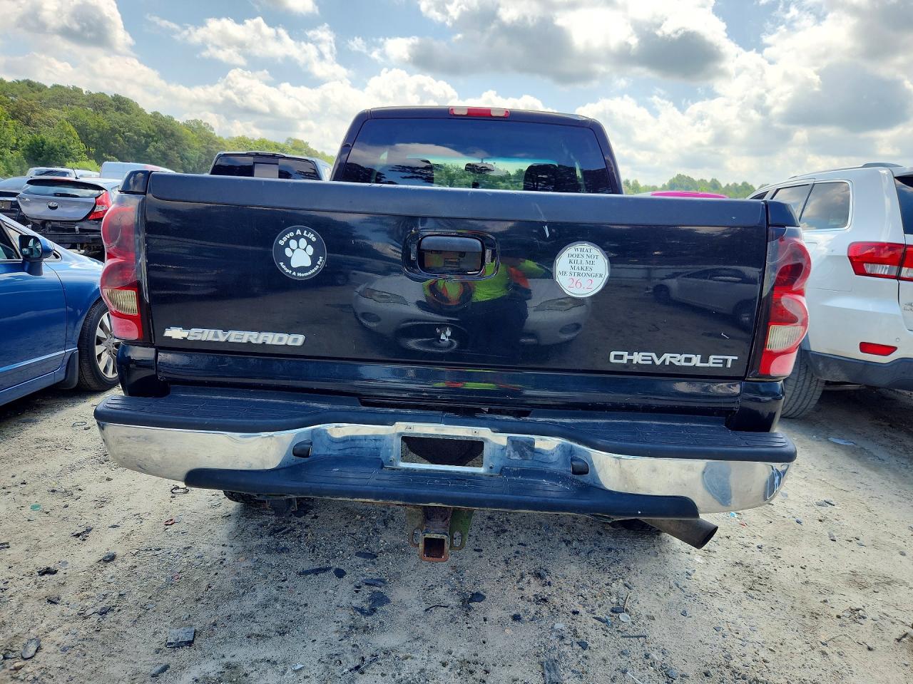 2005 Chevrolet Silverado K2500 Heavy Duty Черный vin: 1GCHK29U05E210252