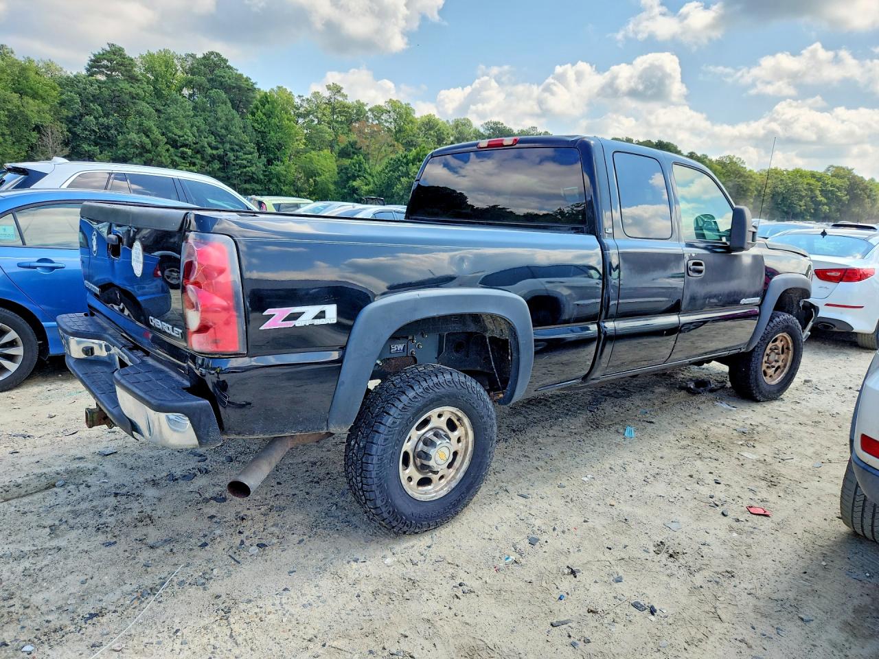 2005 Chevrolet Silverado K2500 Heavy Duty Черный vin: 1GCHK29U05E210252