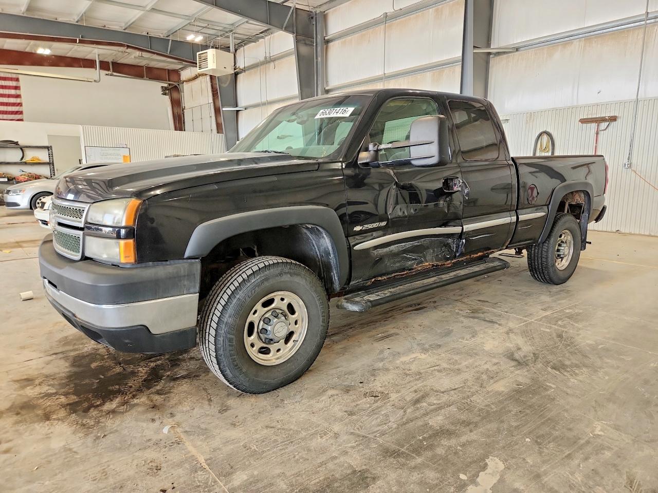 2006 Chevrolet Silverado K2500 Heavy Duty Black vin: 1GCHK29U16E284068