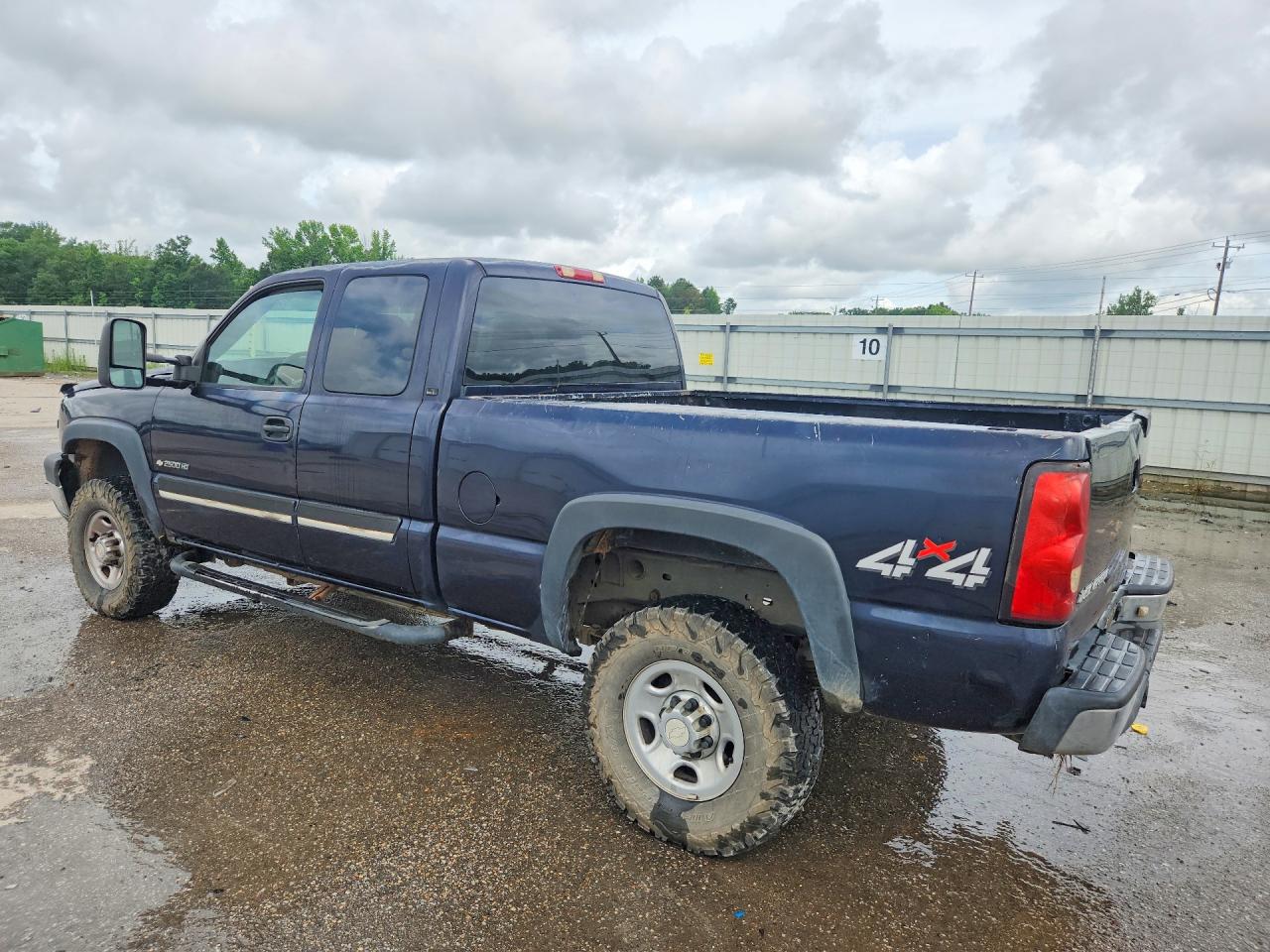 2007 Chevrolet Silverado K2500 Heavy Duty Blue vin: 1GCHK29U17E133135