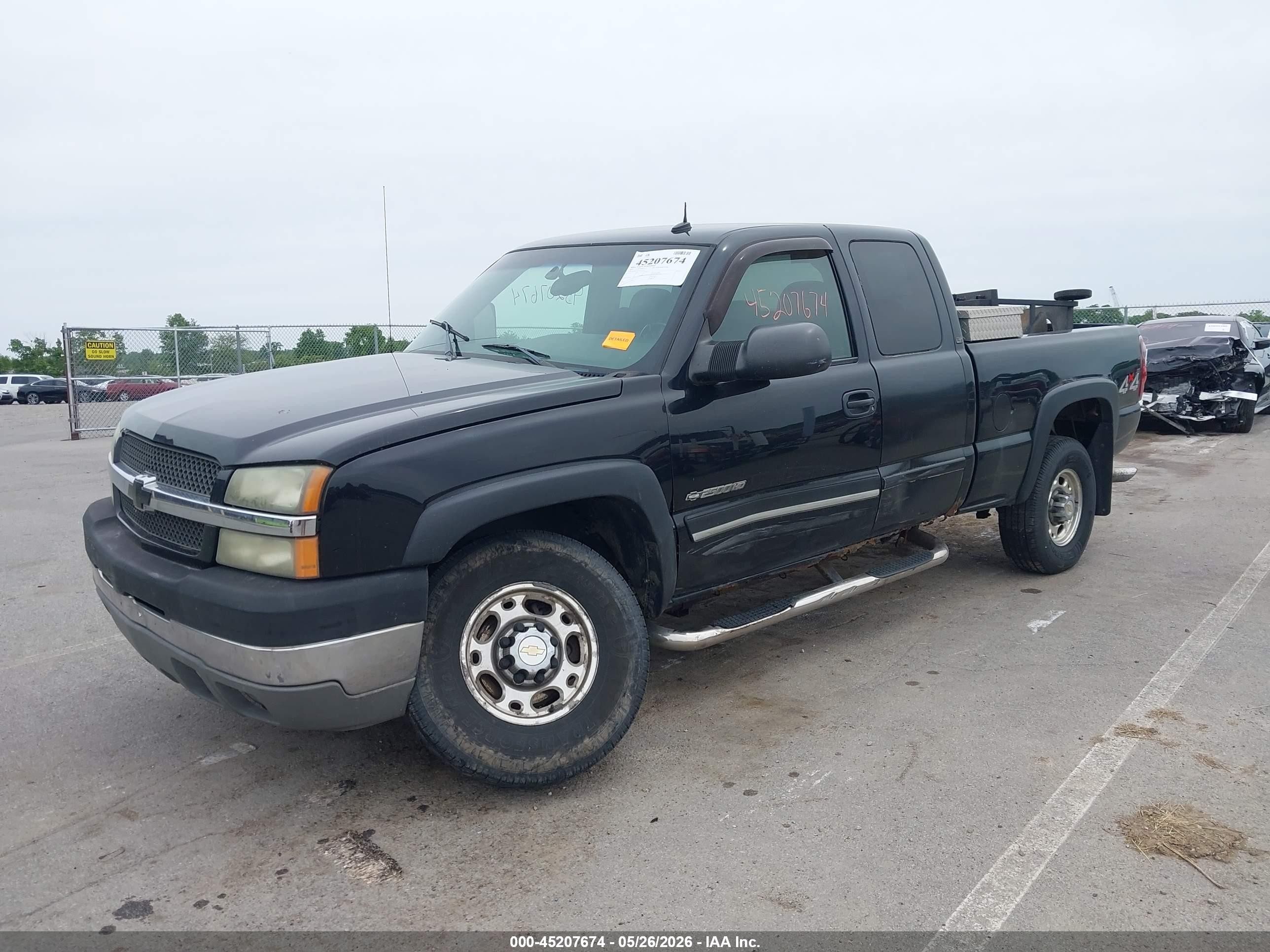 2003 Chevrolet Silverado 2500hd Lt Black vin: 1GCHK29U23E215014