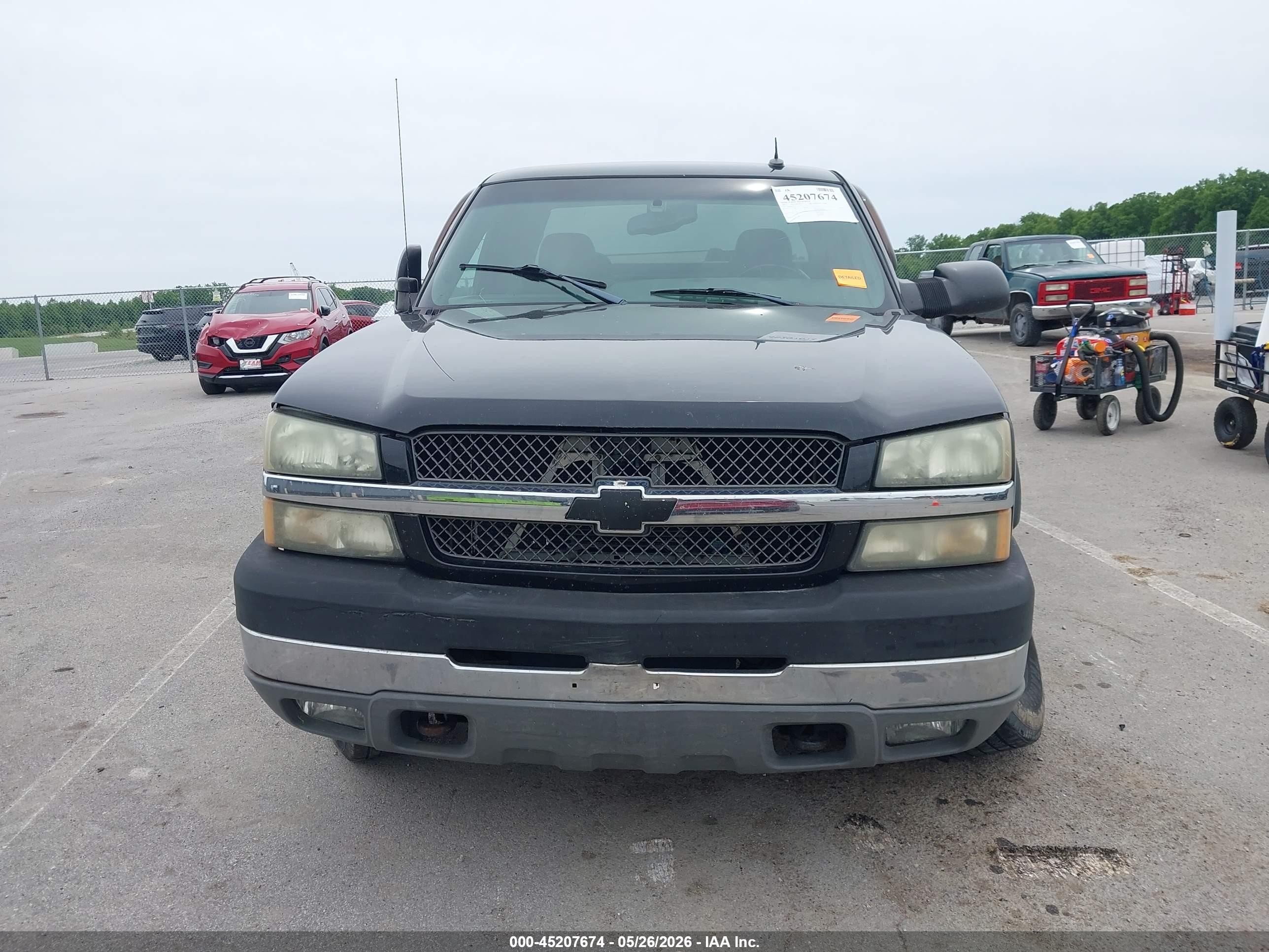 2003 Chevrolet Silverado 2500hd Lt Black vin: 1GCHK29U23E215014