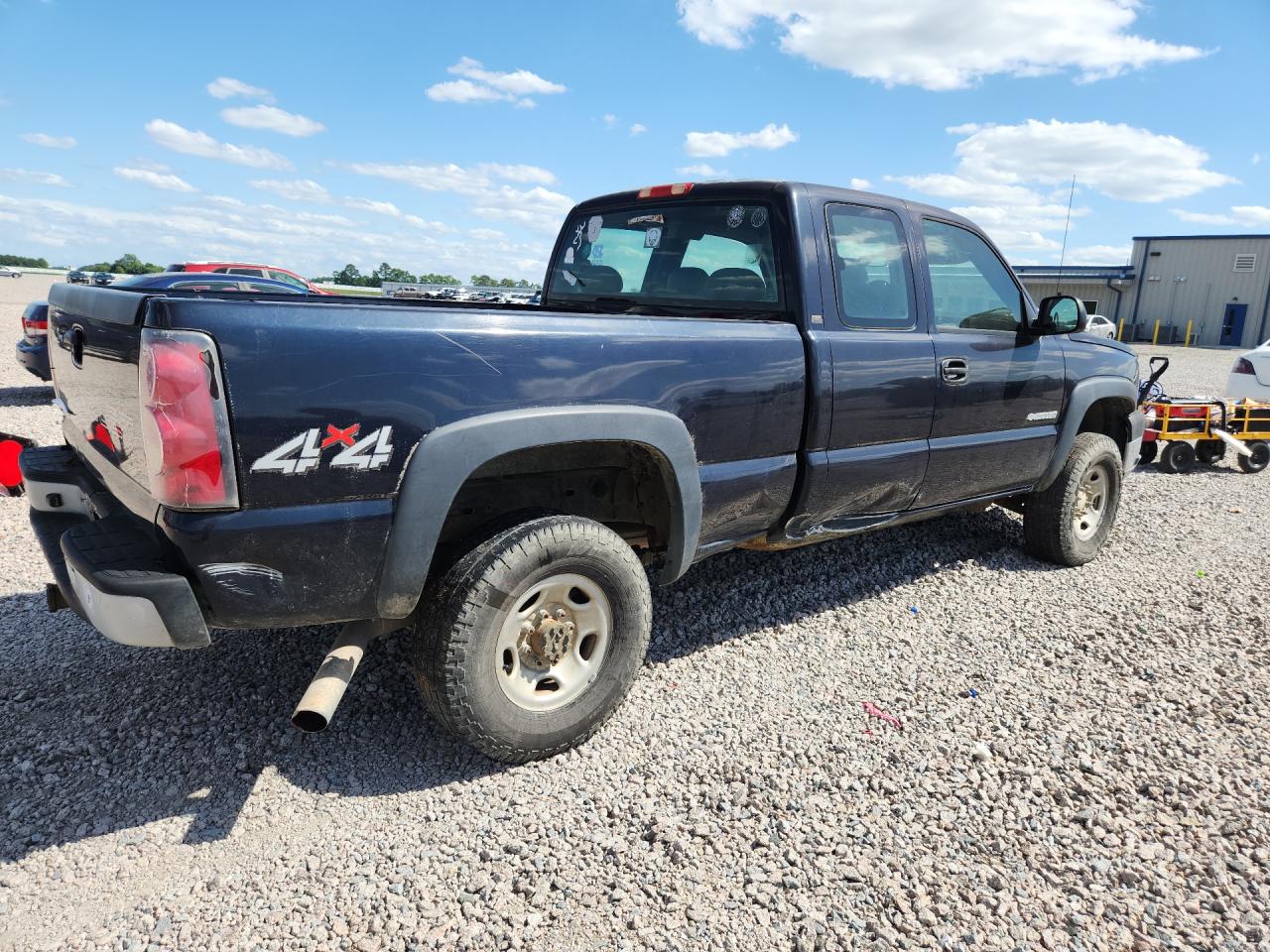 2005 Chevrolet Silverado K2500 Heavy Duty Синий vin: 1GCHK29U25E203934