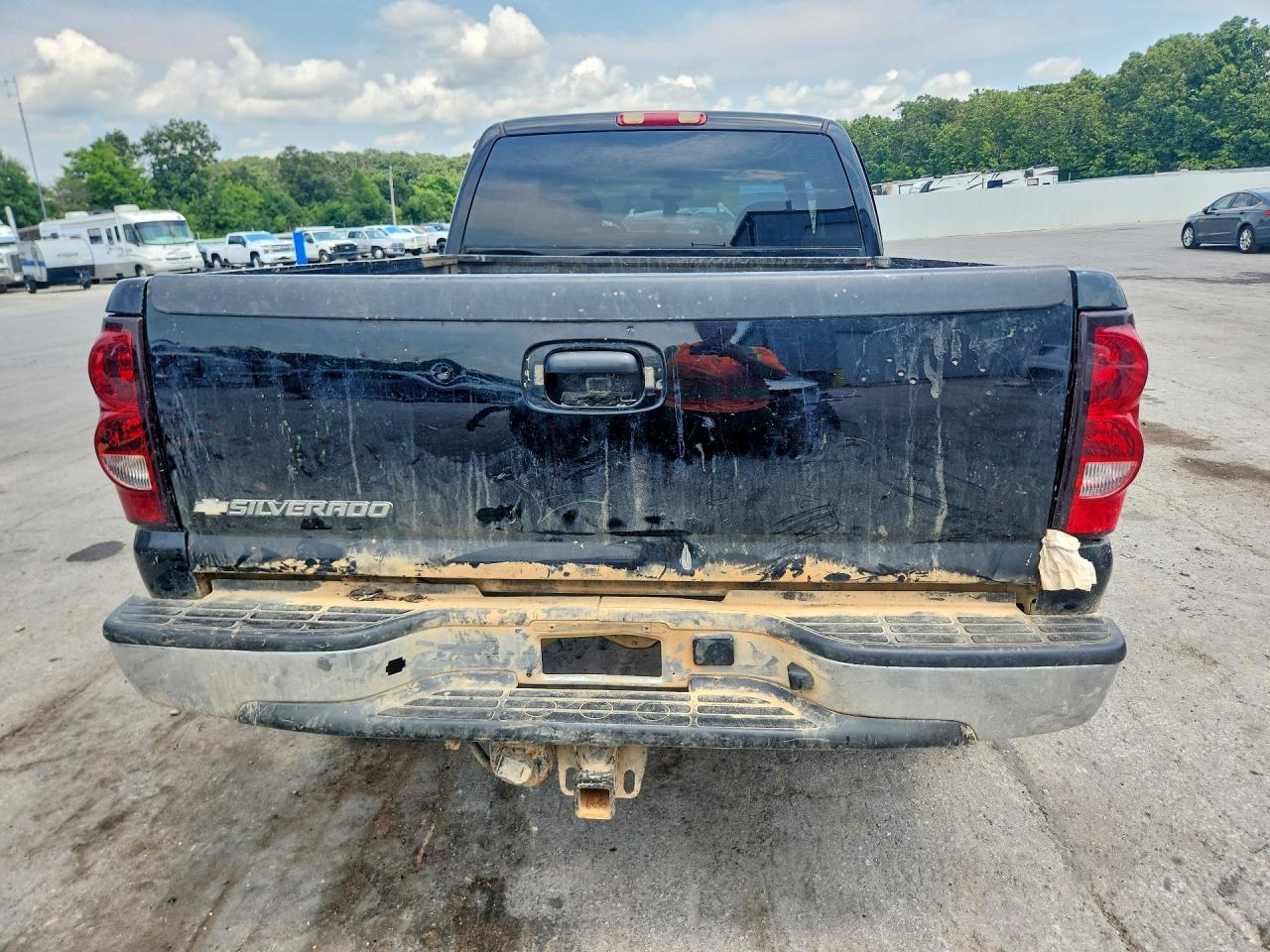 2006 Chevrolet Silverado K2500 Heavy Duty Black vin: 1GCHK29U26E185906