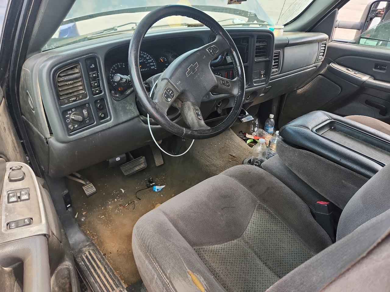2006 Chevrolet Silverado K2500 Heavy Duty Black vin: 1GCHK29U26E185906