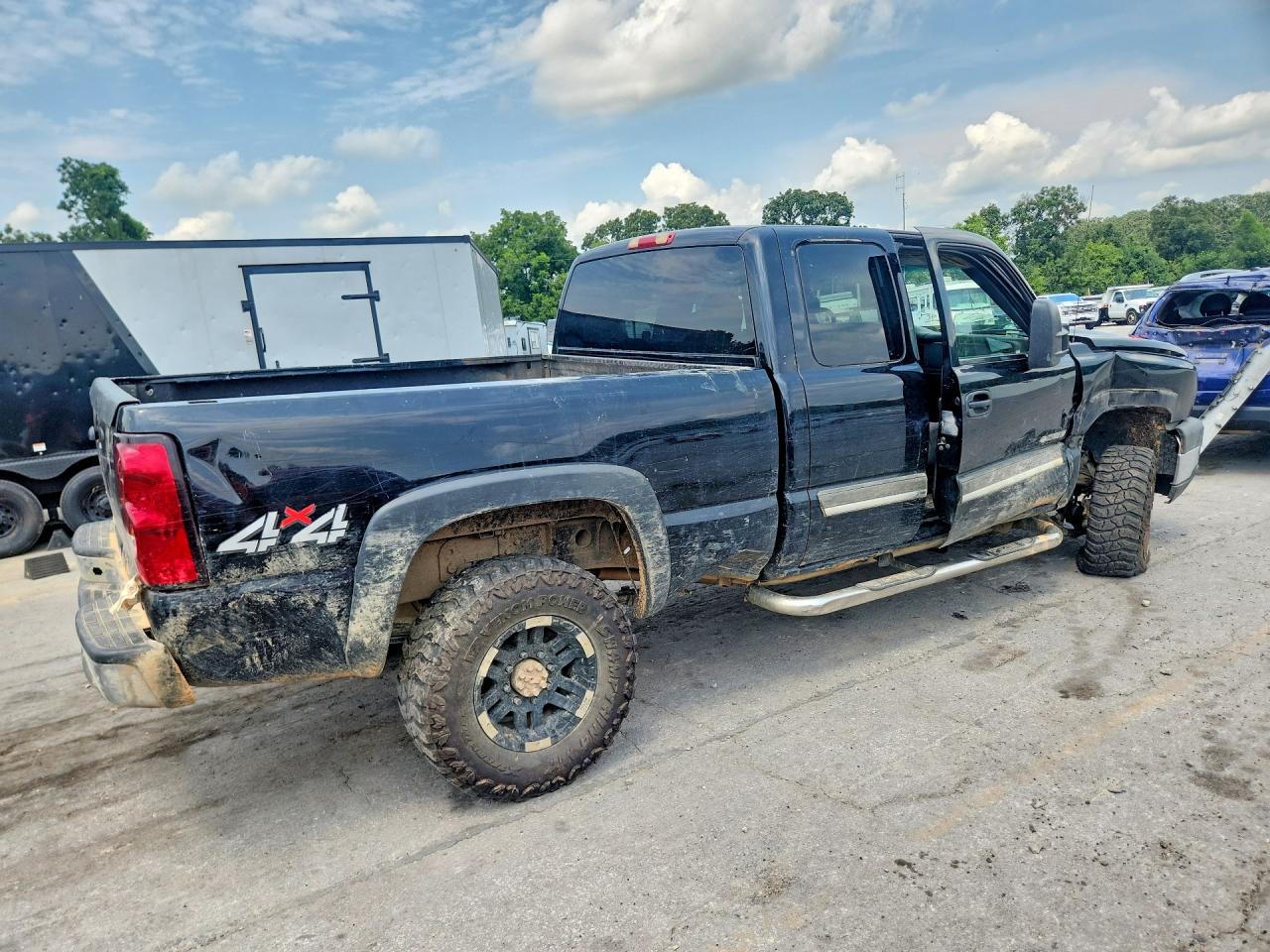 2006 Chevrolet Silverado K2500 Heavy Duty Black vin: 1GCHK29U26E185906