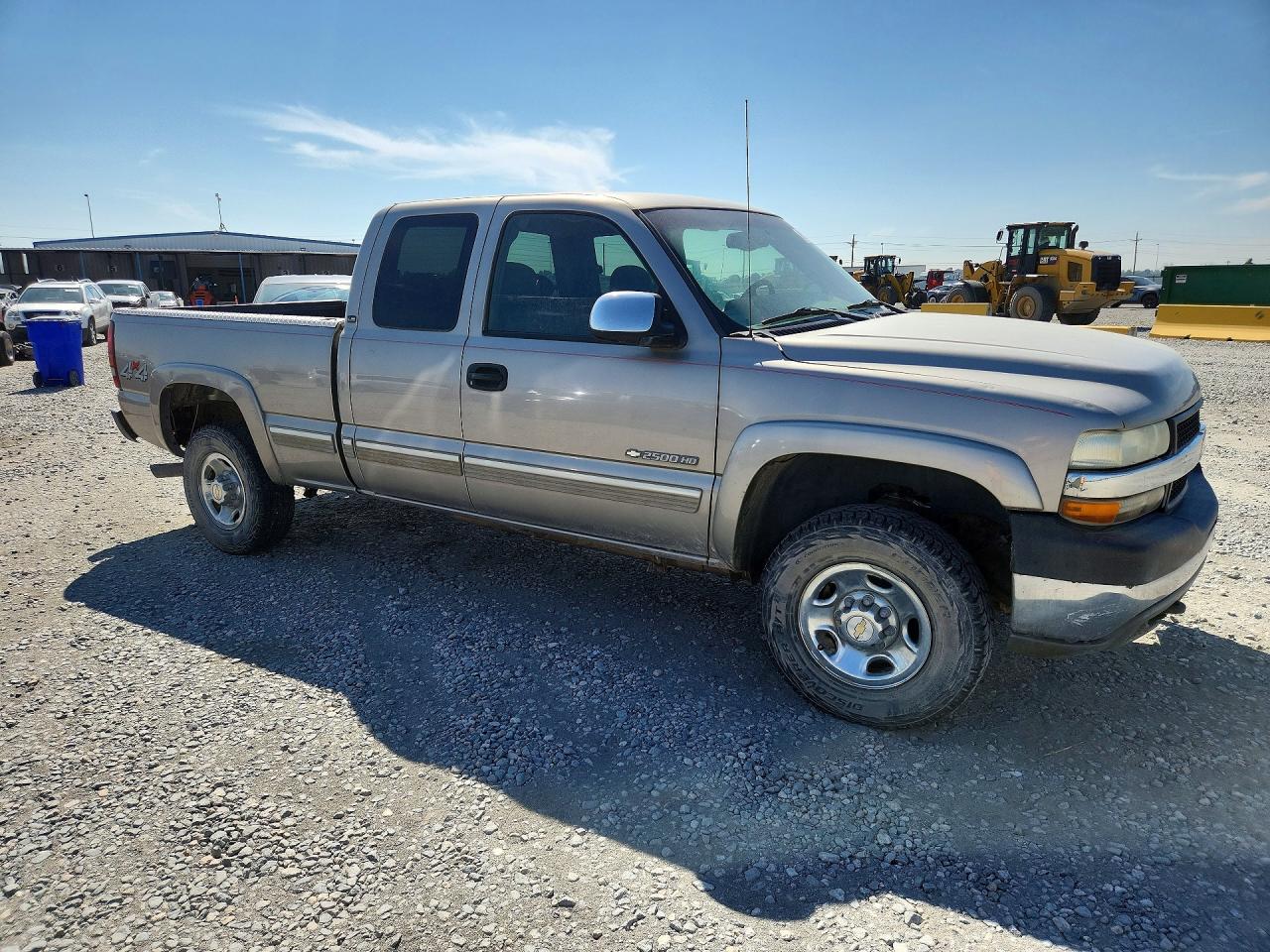 2002 Chevrolet Silverado K2500 Heavy Duty Gray vin: 1GCHK29U32E225288
