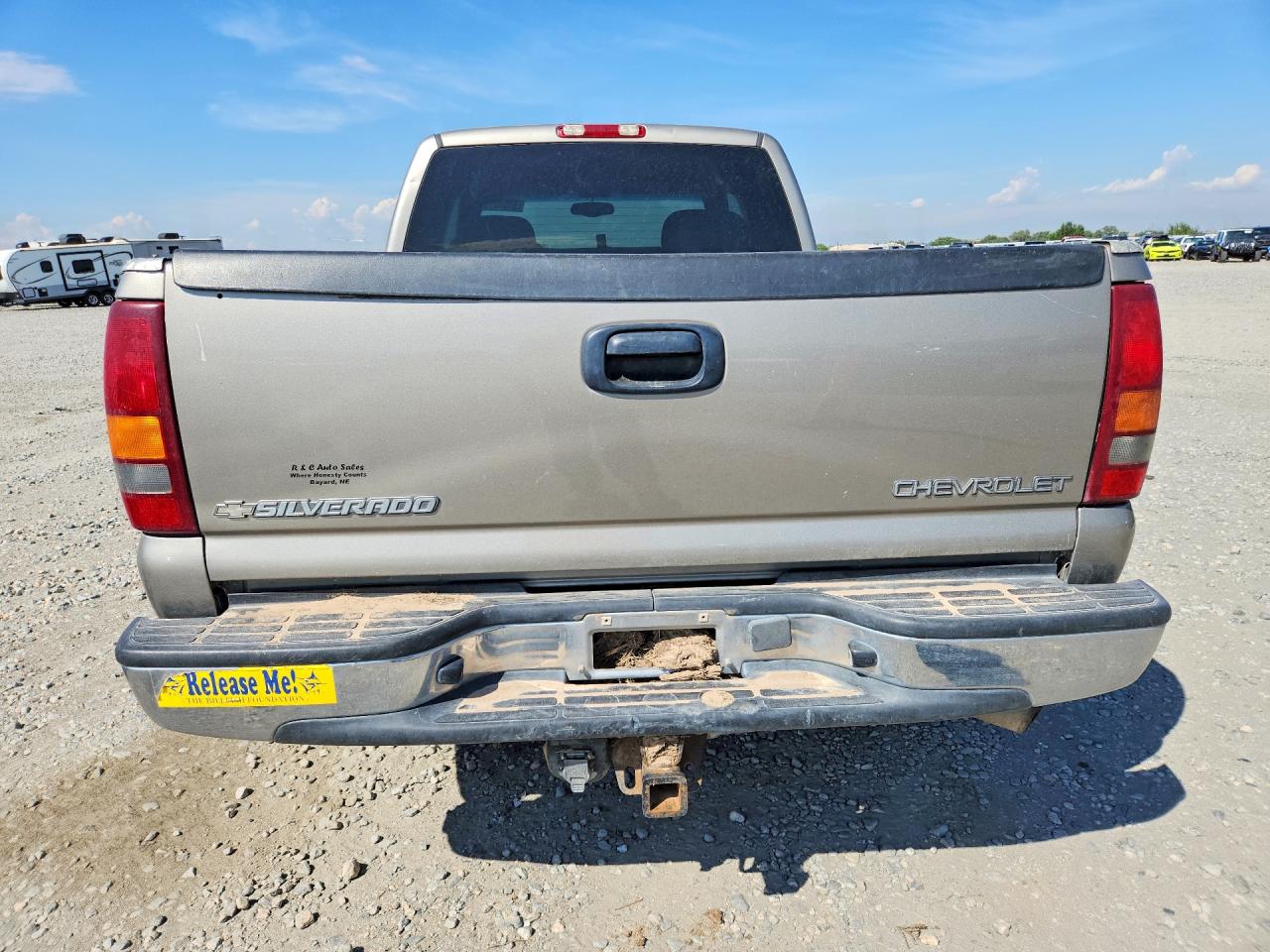 2002 Chevrolet Silverado K2500 Heavy Duty Gray vin: 1GCHK29U32E225288