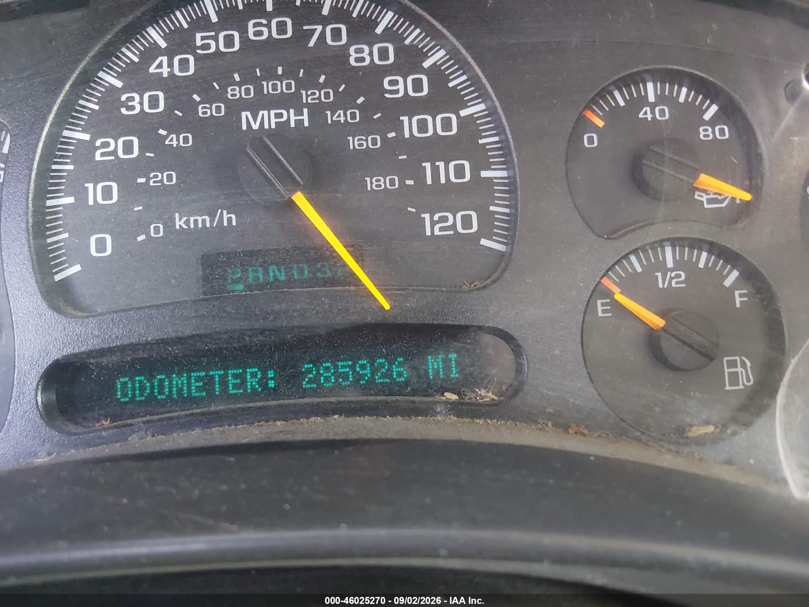2005 Chevrolet Silverado 2500hd Ls Black vin: 1GCHK29U35E209984