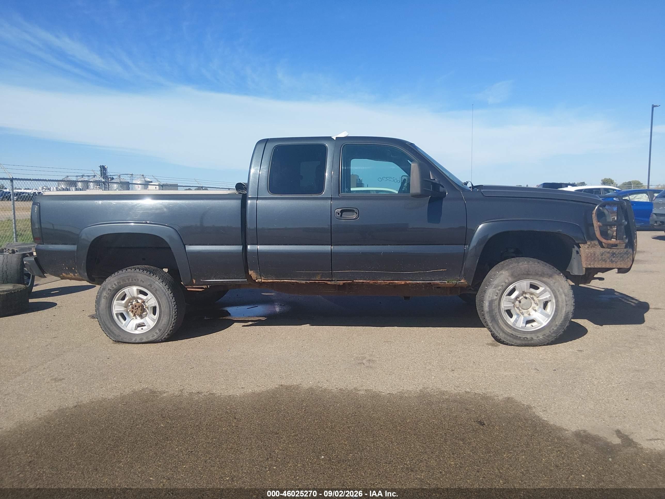 2005 Chevrolet Silverado 2500hd Ls Black vin: 1GCHK29U35E209984