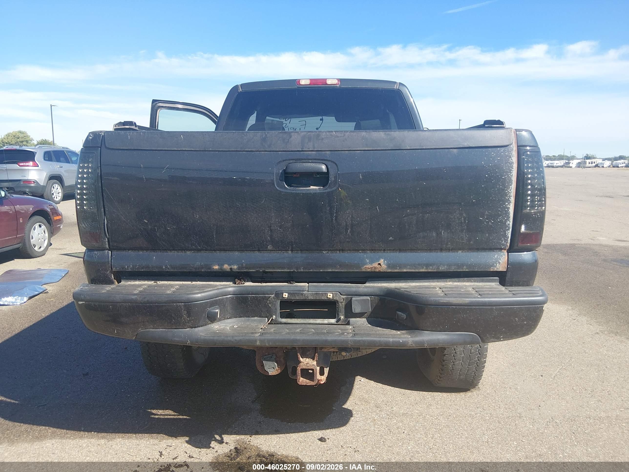 2005 Chevrolet Silverado 2500hd Ls Black vin: 1GCHK29U35E209984