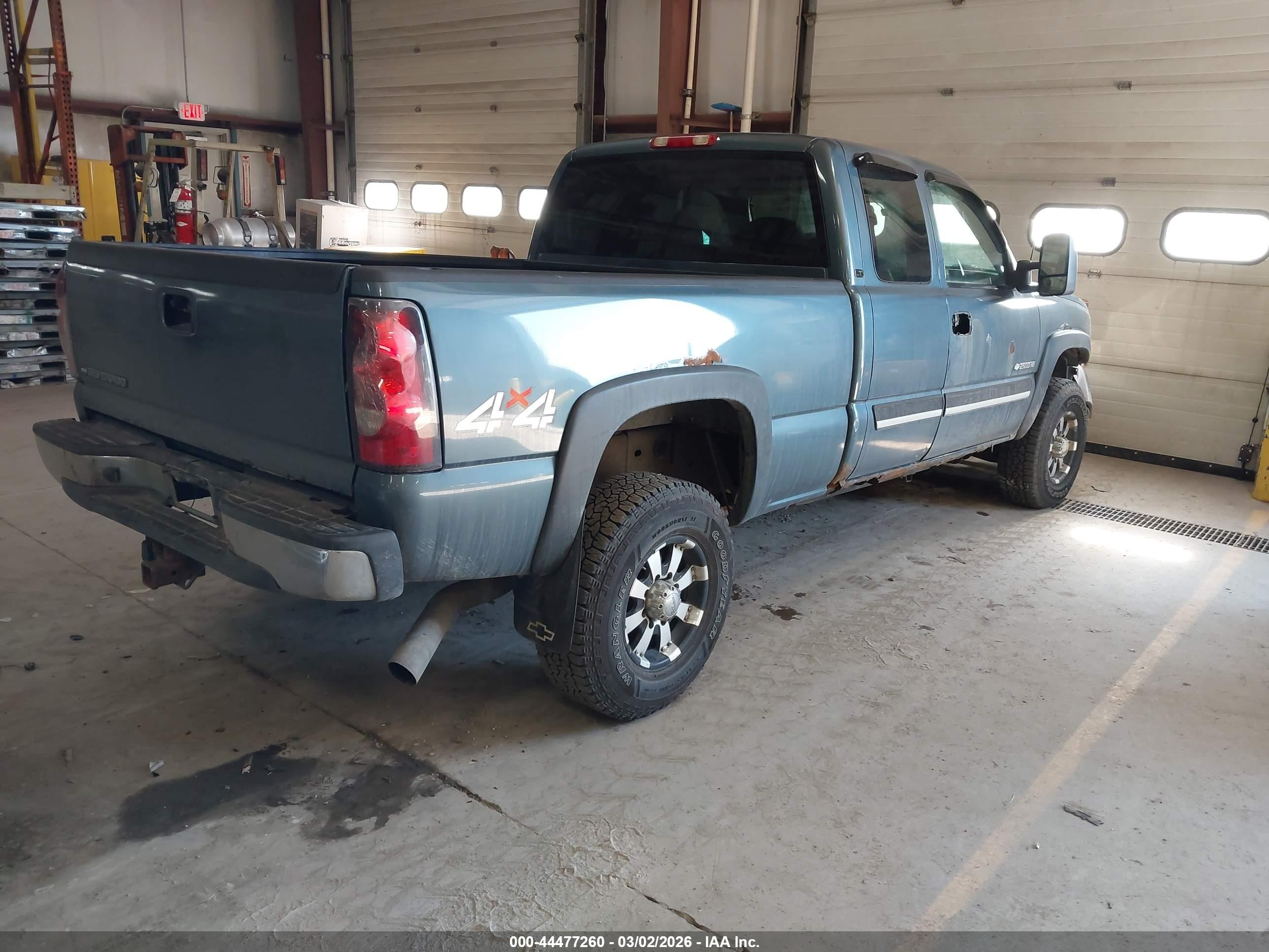 2007 Chevrolet Silverado 2500hd Classic Lt1 Gray vin: 1GCHK29U37E155069
