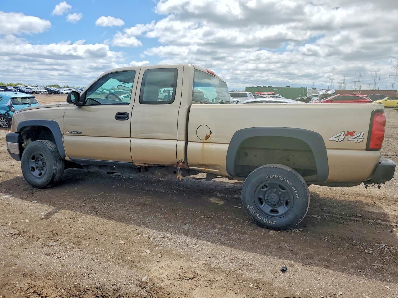 2007 Chevrolet Silverado K2500 Heavy Duty Tan vin: 1GCHK29U37E171868