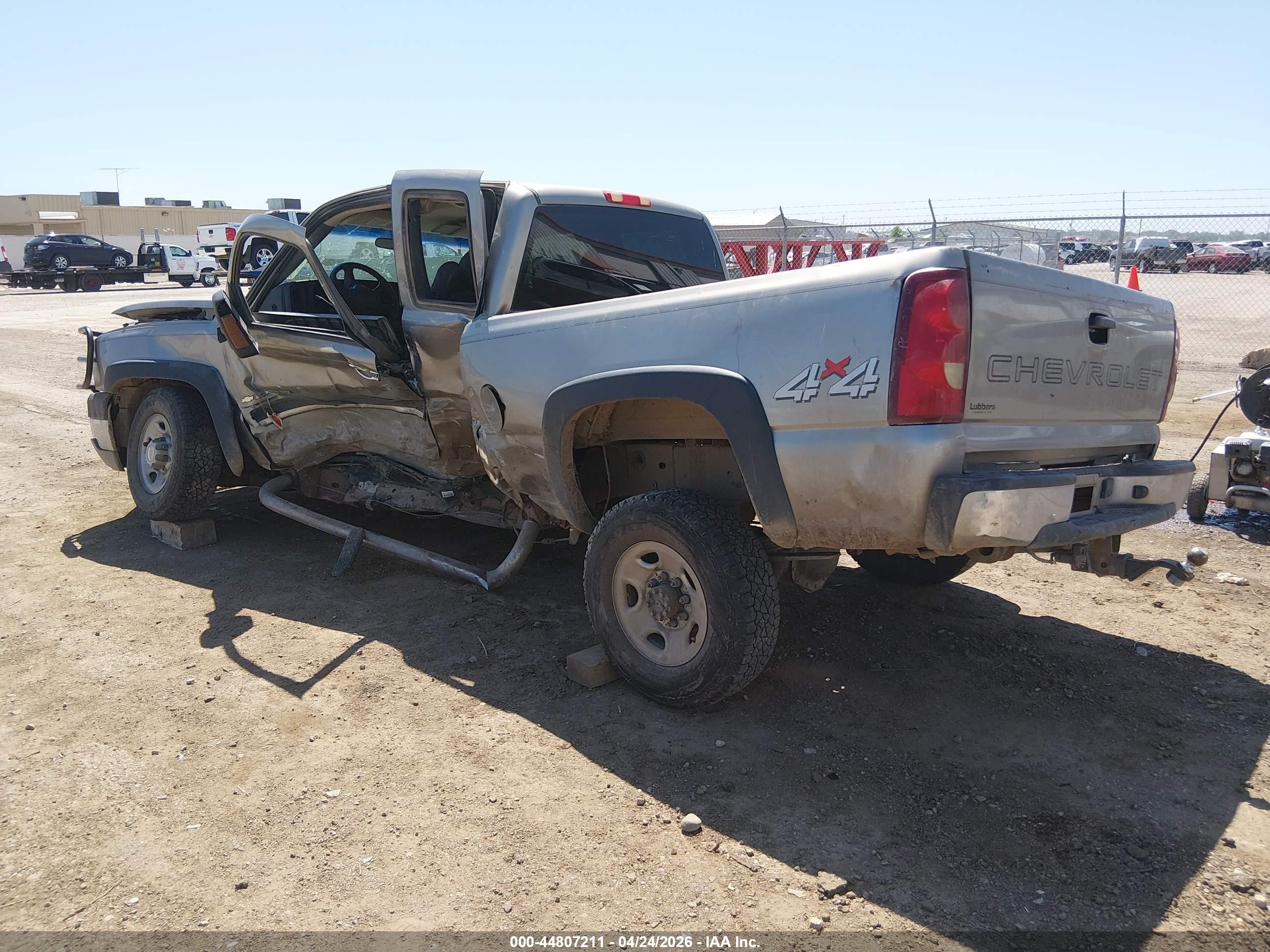 2003 Chevrolet Silverado 2500hd Gray vin: 1GCHK29U53E276924
