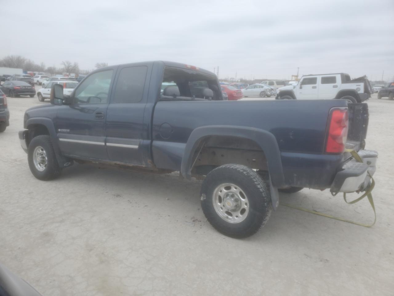2005 Chevrolet Silverado K2500 Heavy Duty Blue vin: 1GCHK29U55E178544