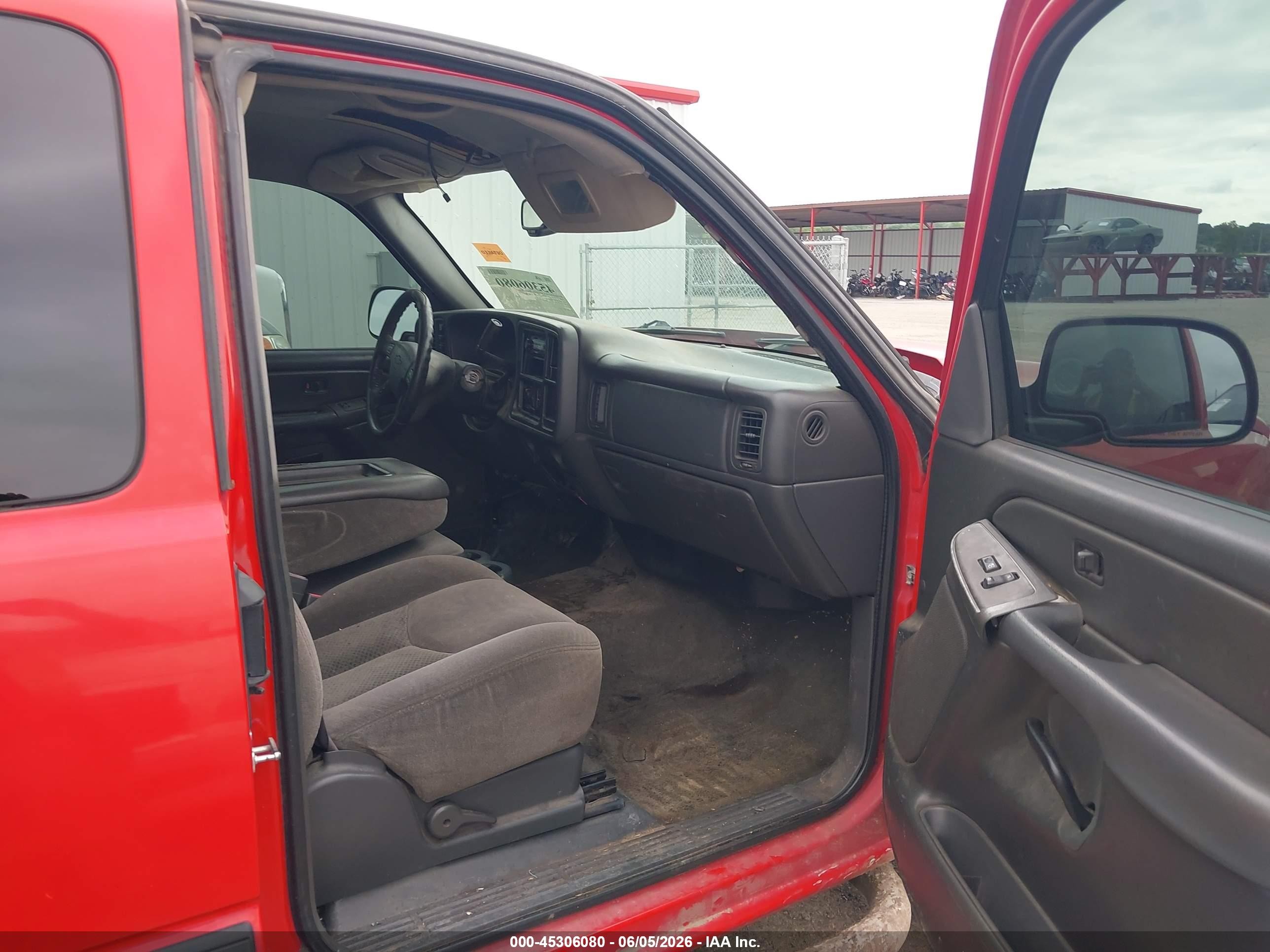 2006 Chevrolet Silverado 2500hd Lt1 Red vin: 1GCHK29U56E121567