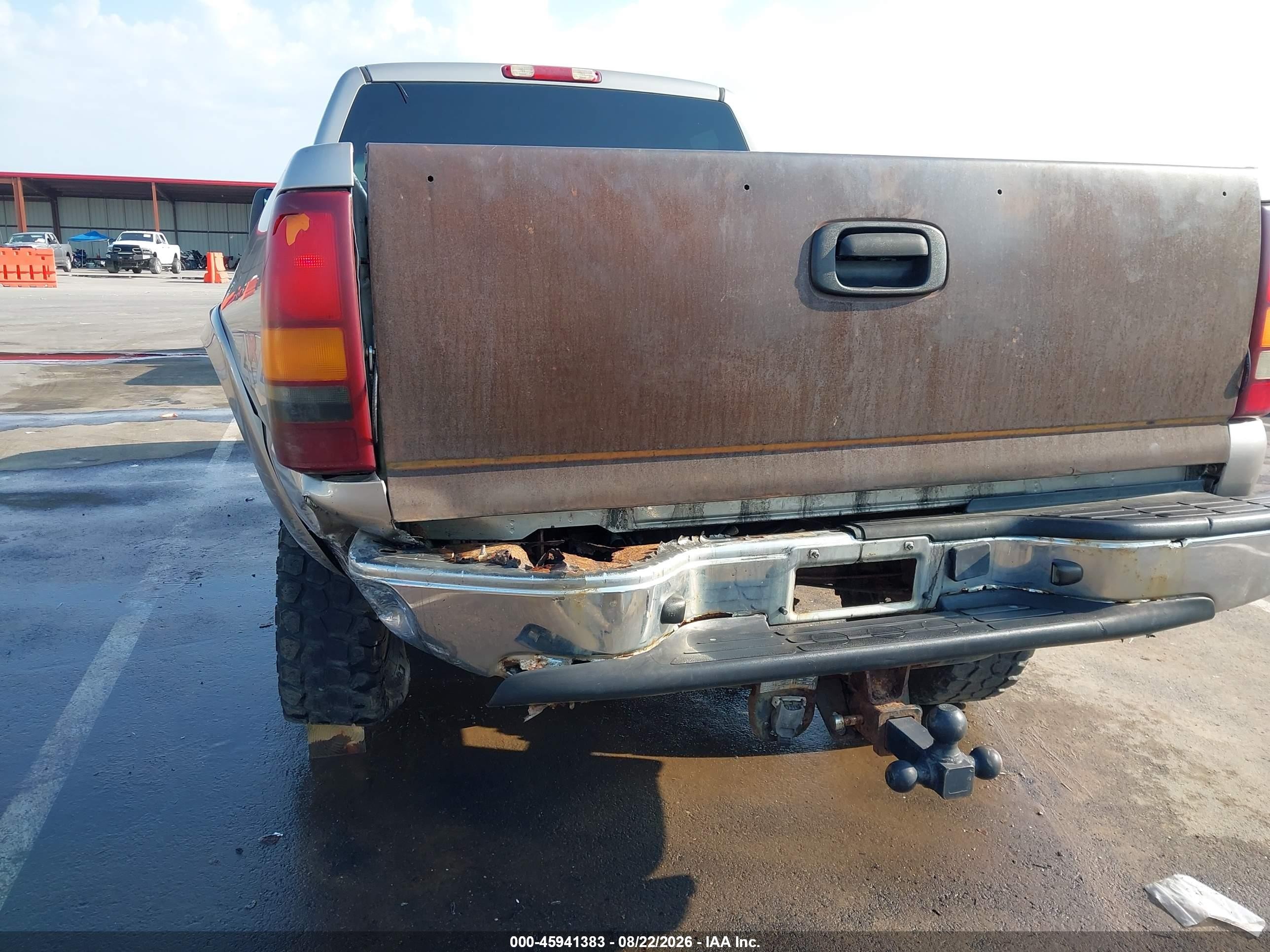 2002 Chevrolet Silverado 2500hd Ls Silver vin: 1GCHK29U62E229741