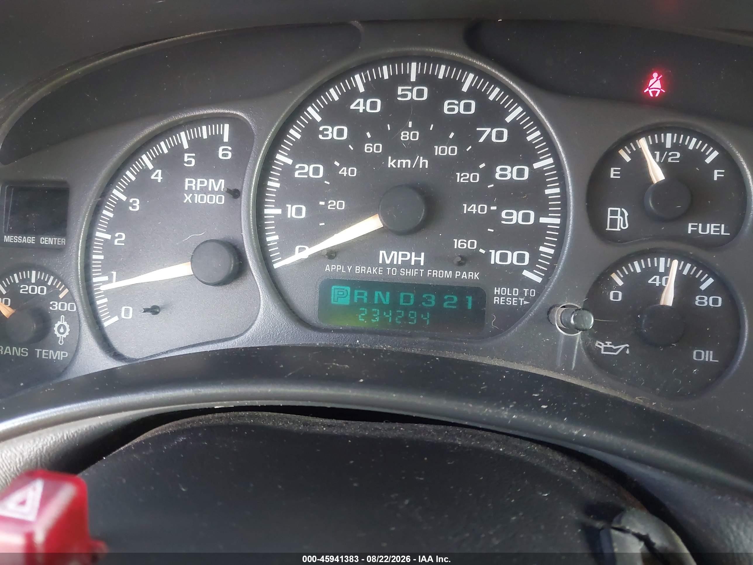 2002 Chevrolet Silverado 2500hd Ls Silver vin: 1GCHK29U62E229741