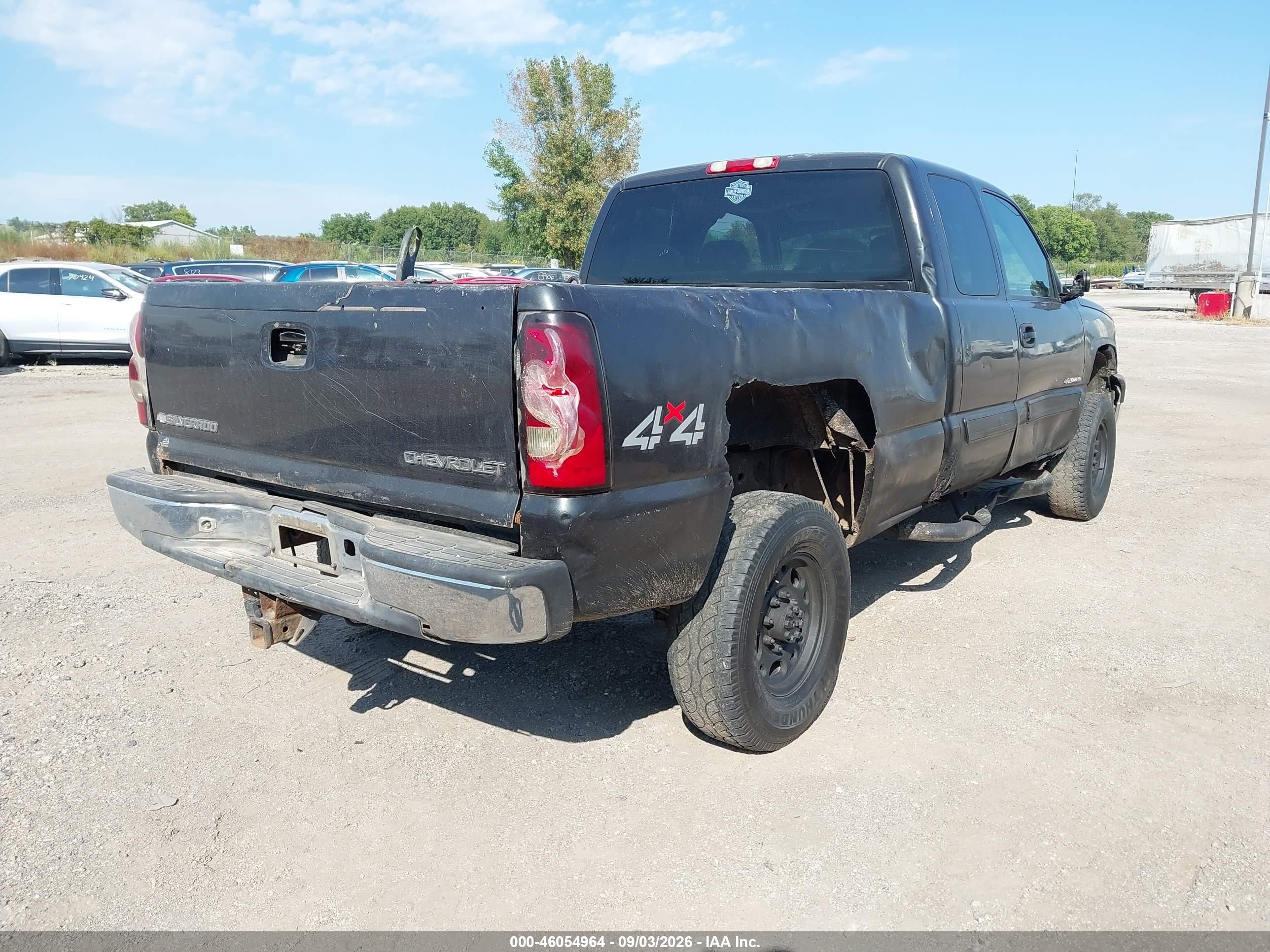 2004 Chevrolet Silverado 2500hd Ls Черный vin: 1GCHK29U64E202767
