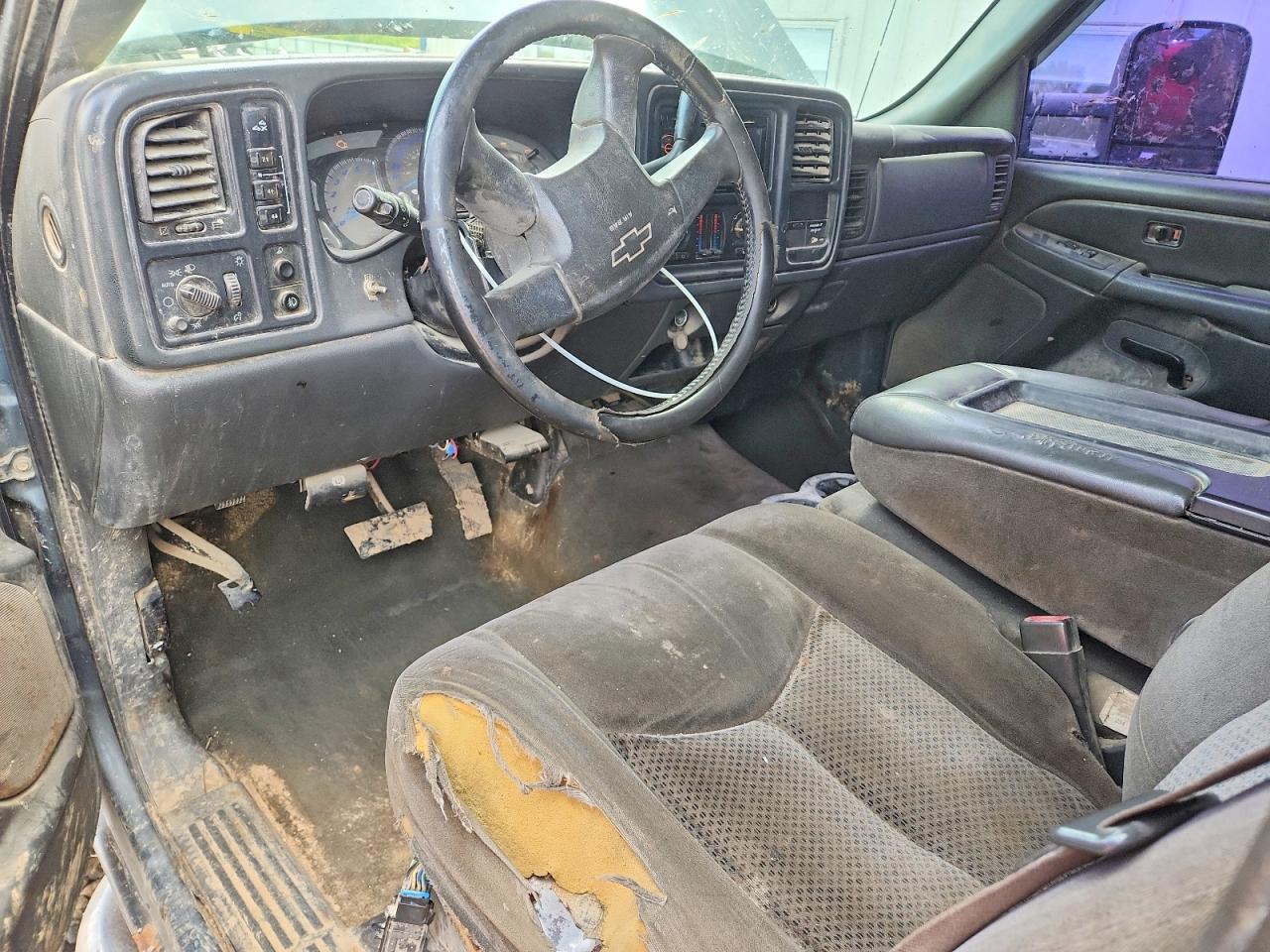 2007 Chevrolet Silverado K2500 Heavy Duty Blue vin: 1GCHK29U67E138010