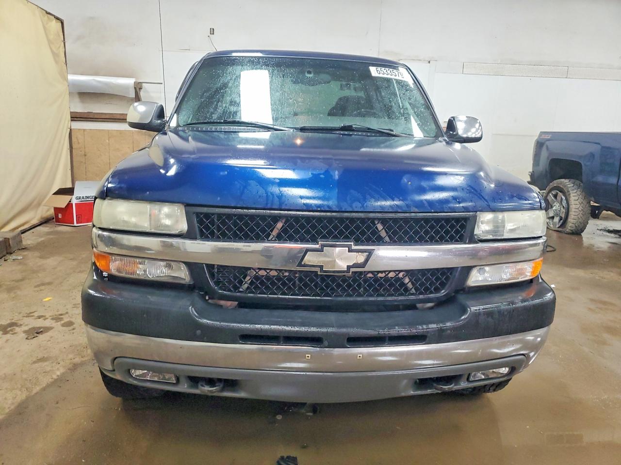 2002 Chevrolet Silverado K2500 Heavy Duty Синий vin: 1GCHK29U72E252641