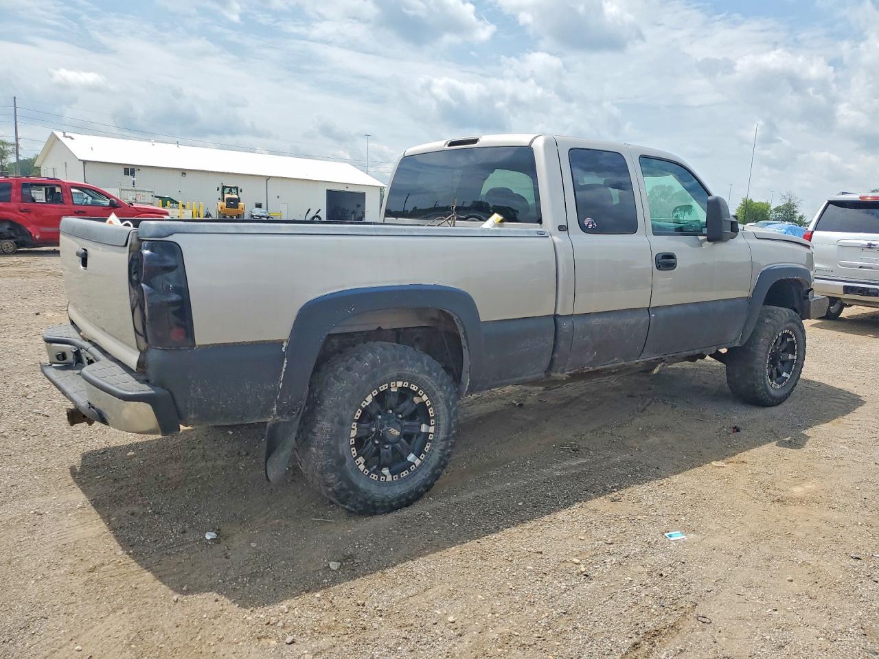 2005 Chevrolet Silverado K2500 Heavy Duty Silver vin: 1GCHK29U75E217103