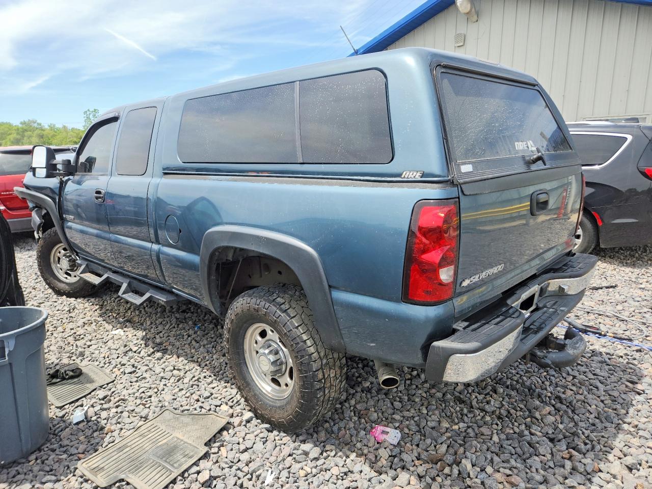 2006 Chevrolet Silverado K2500 Heavy Duty Blue vin: 1GCHK29U96E136640