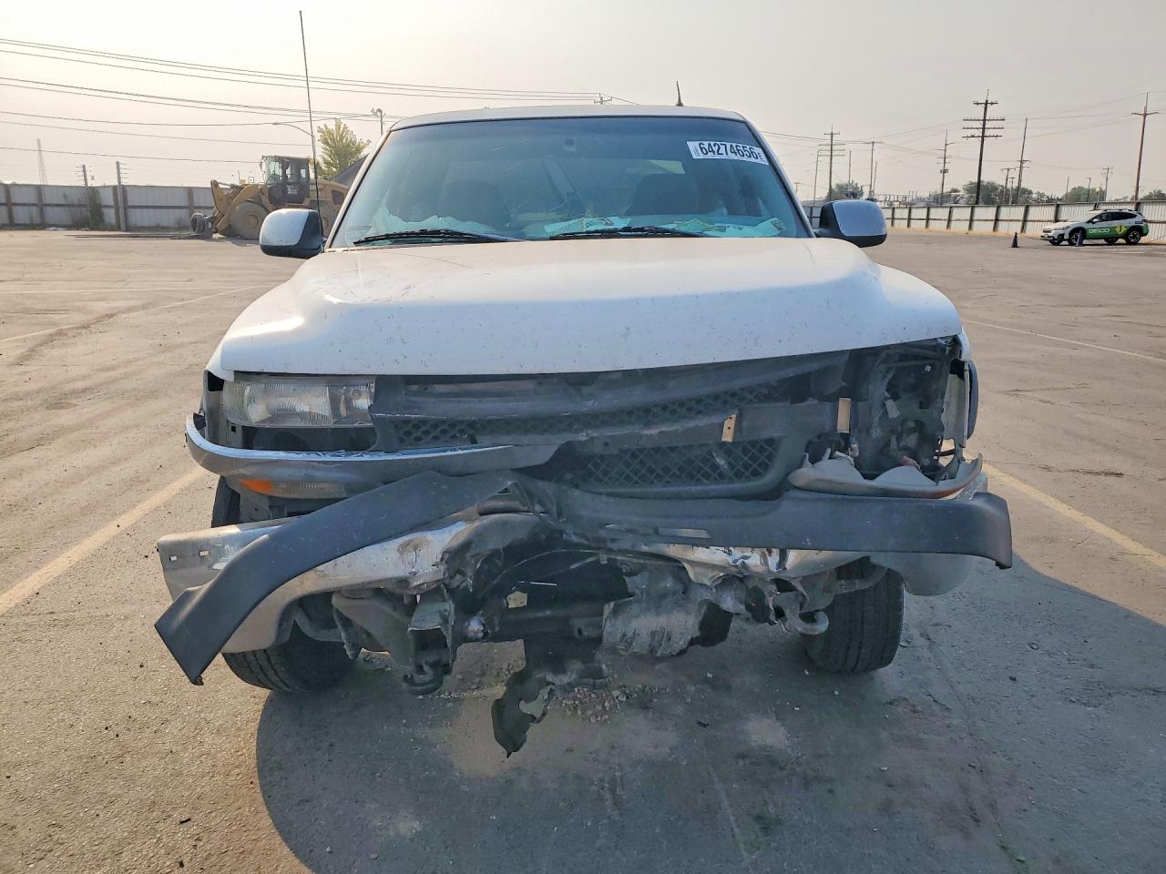 2001 Chevrolet Silverado K2500 Heavy Duty White vin: 1GCHK29UX1E245908