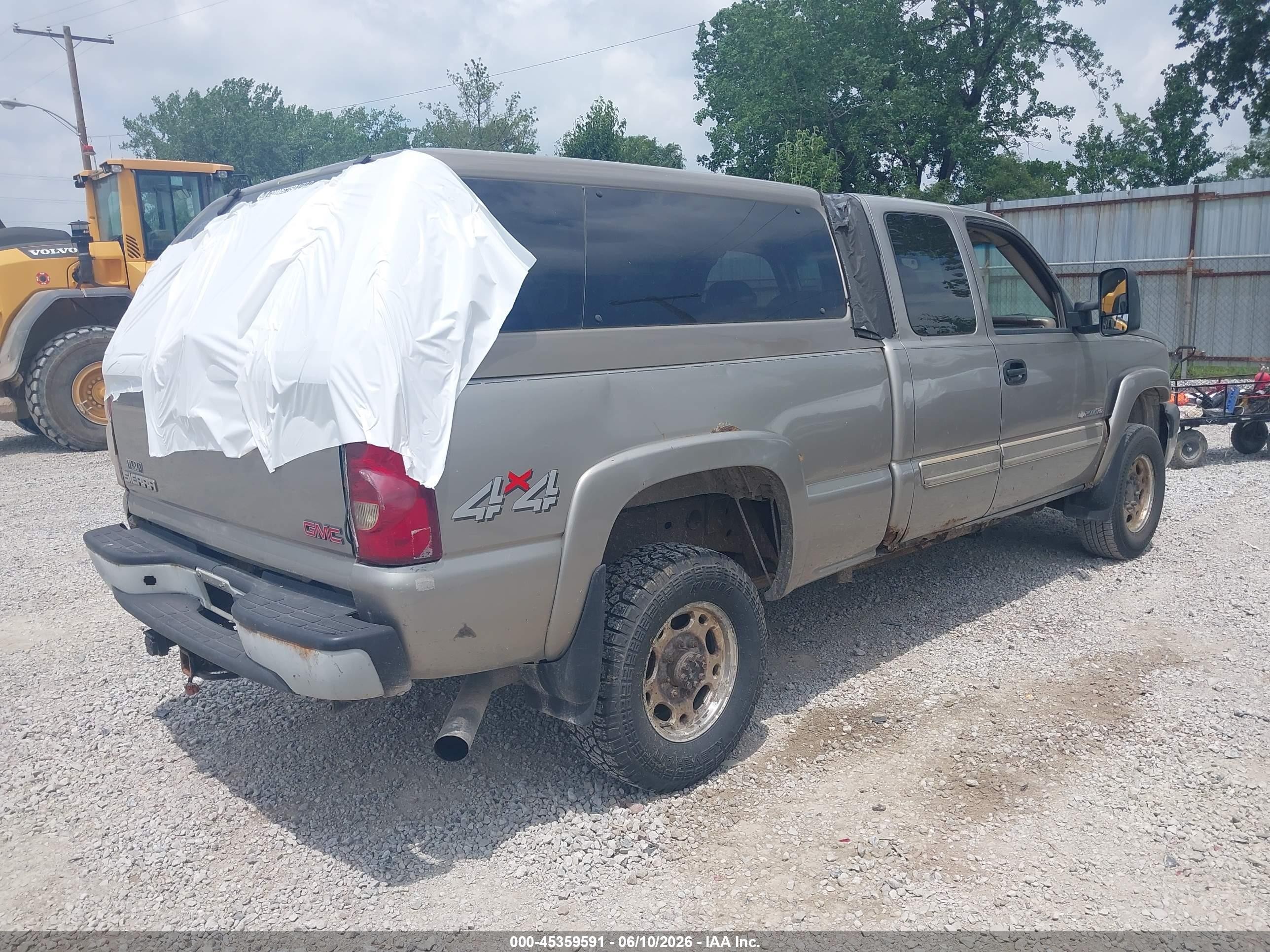 2003 Chevrolet Silverado 2500hd Ls Brown vin: 1GCHK29UX3E322263