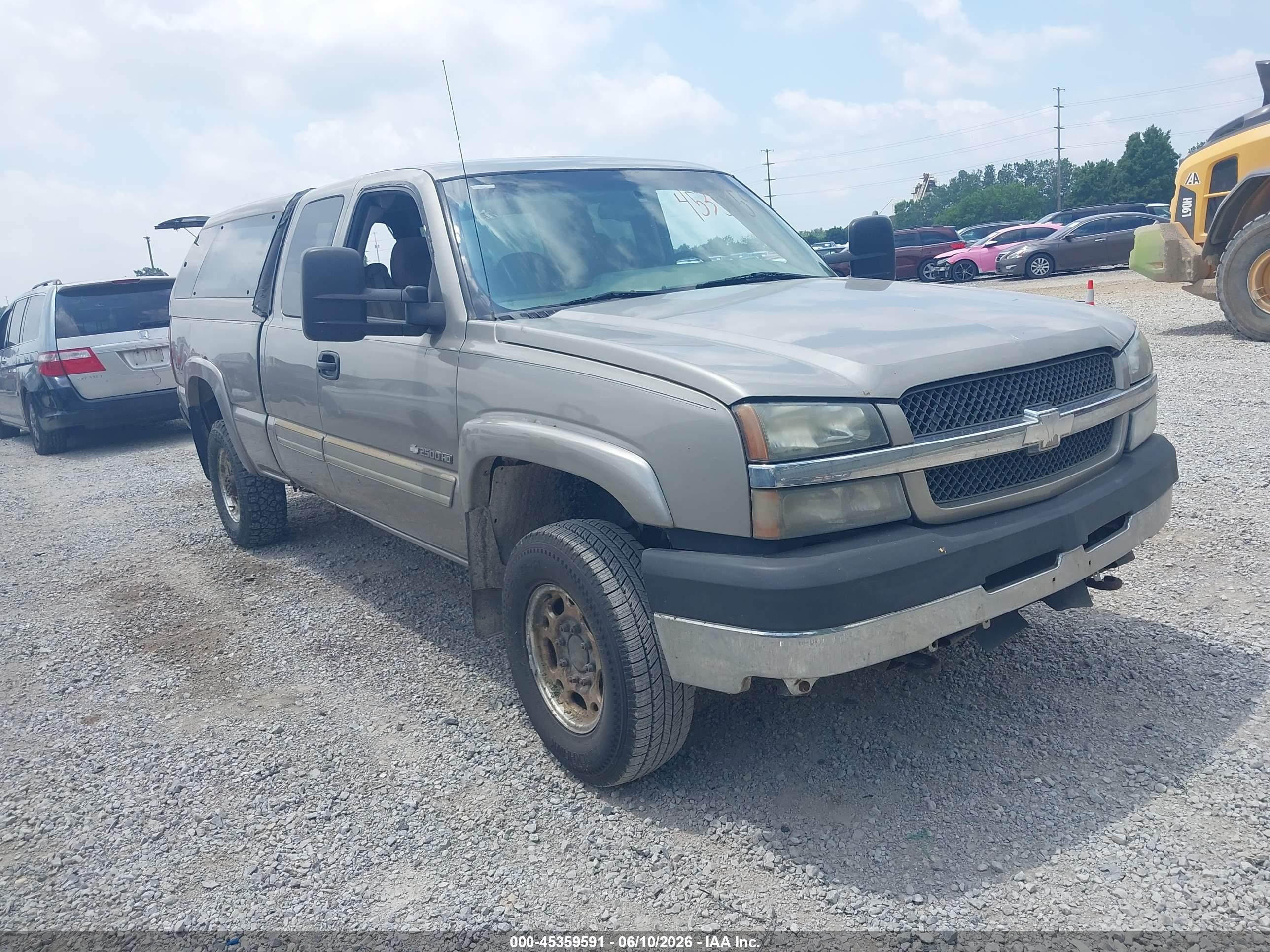 2003 Chevrolet Silverado 2500hd Ls Brown vin: 1GCHK29UX3E322263