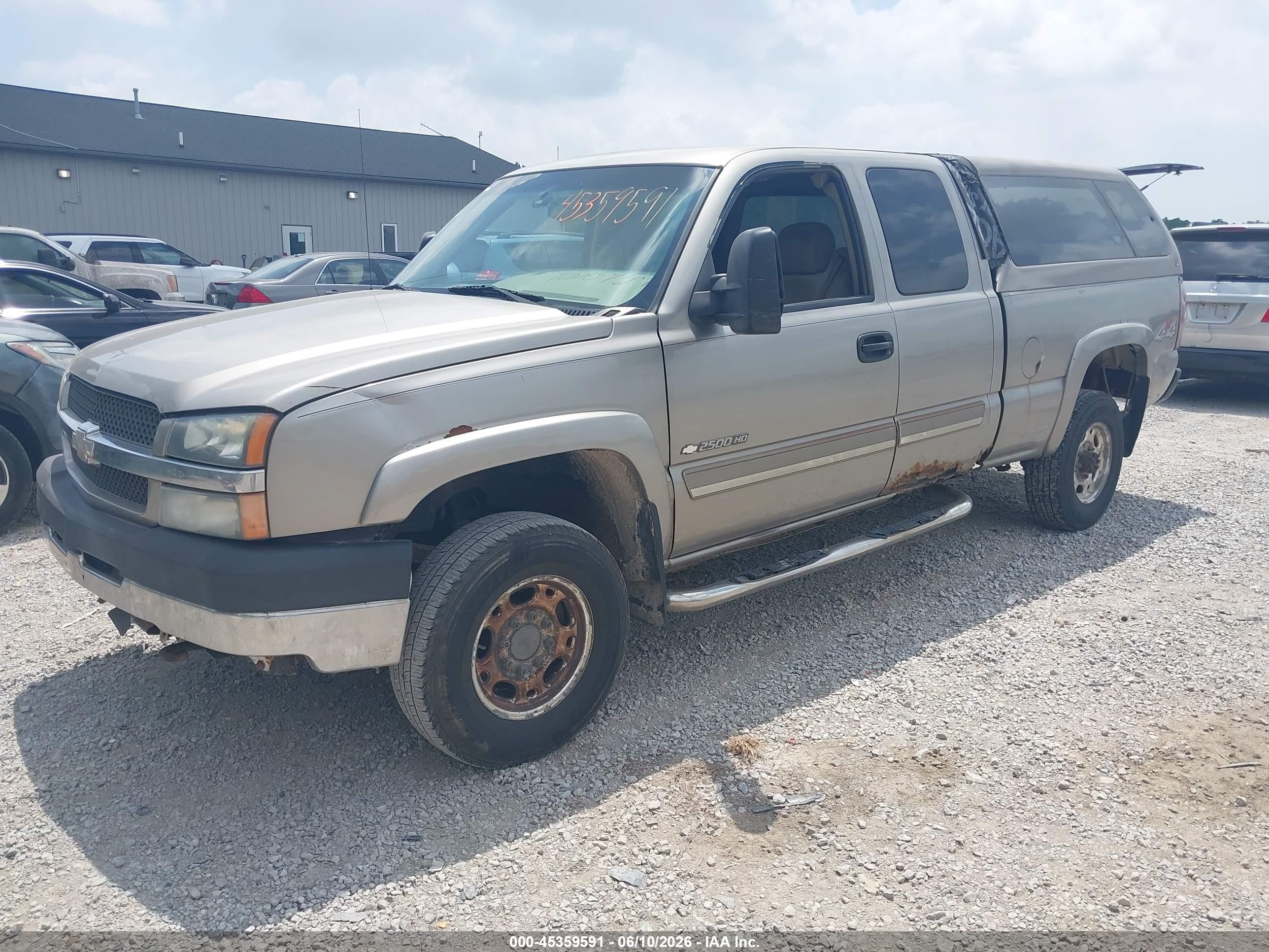 2003 Chevrolet Silverado 2500hd Ls Brown vin: 1GCHK29UX3E322263
