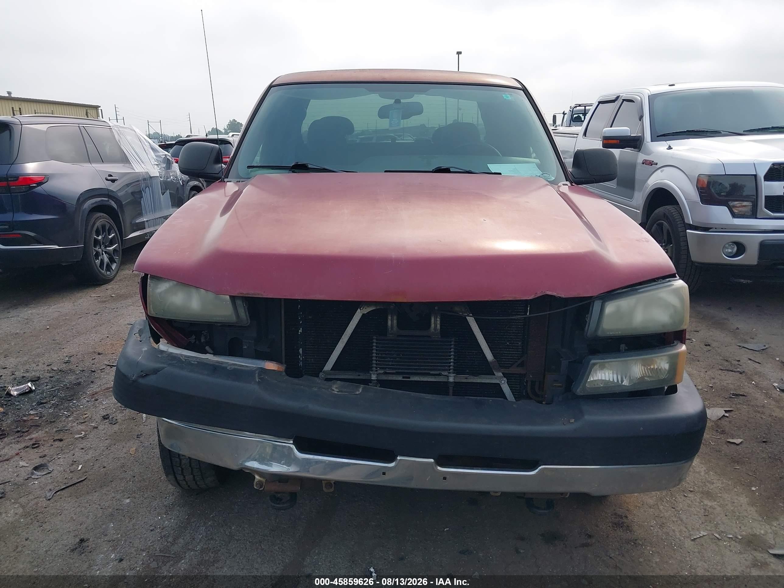 2006 Chevrolet Silverado 2500hd Lt1 Red vin: 1GCHK29UX6E107471