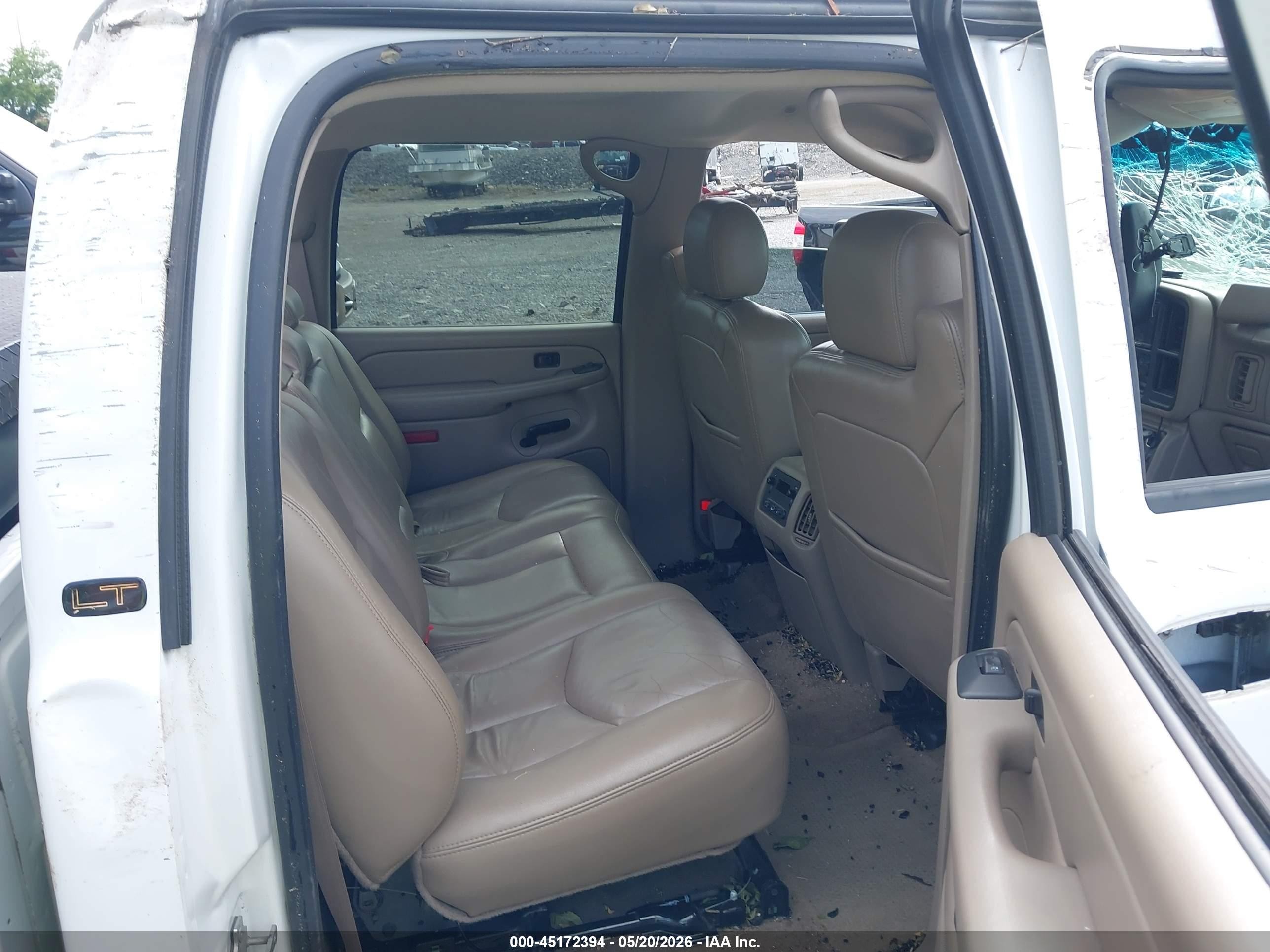 2005 Chevrolet Silverado 3500 Lt White vin: 1GCHK33225F824324