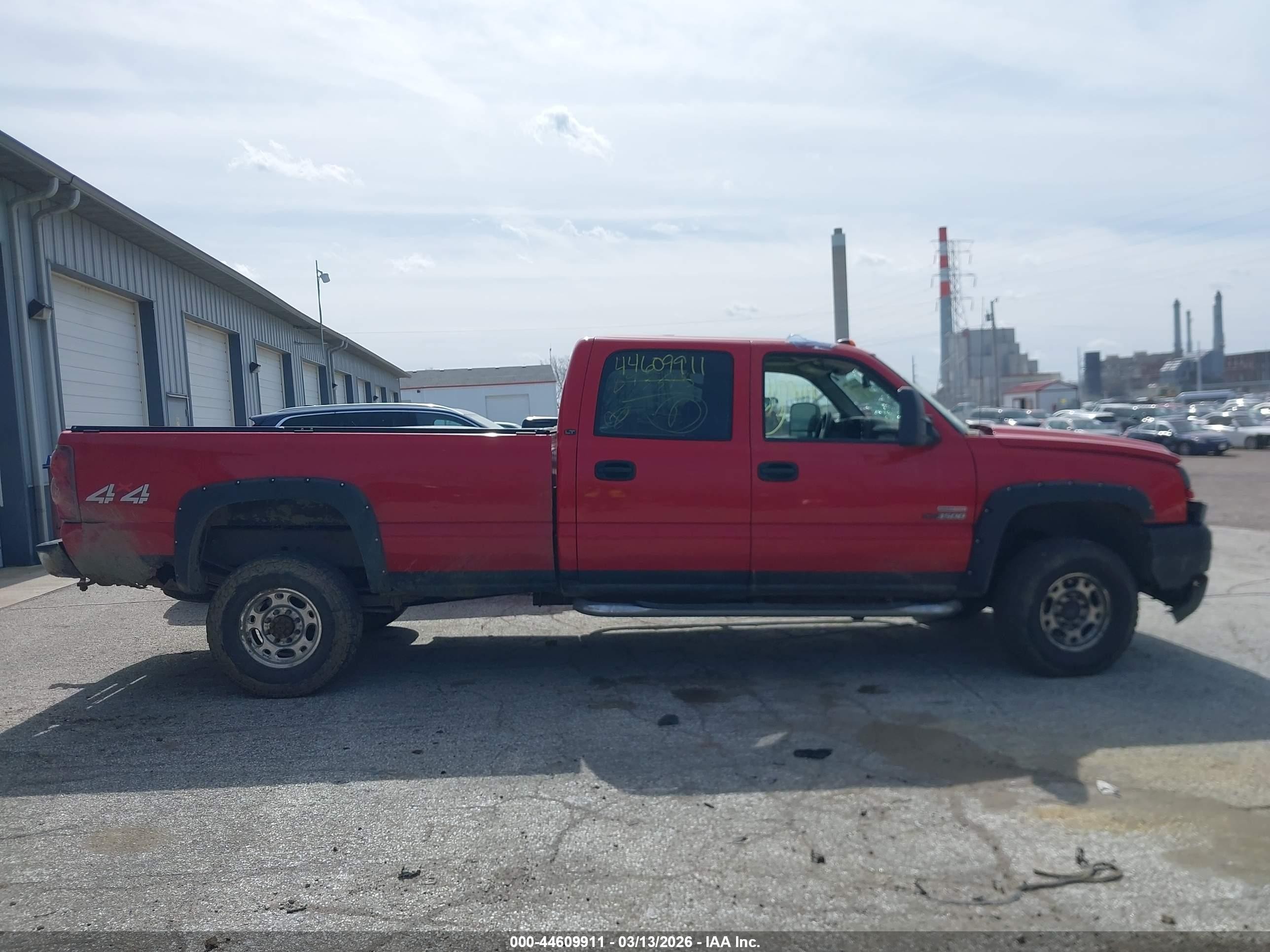 2005 Chevrolet Silverado 3500 Lt Red vin: 1GCHK33225F893398