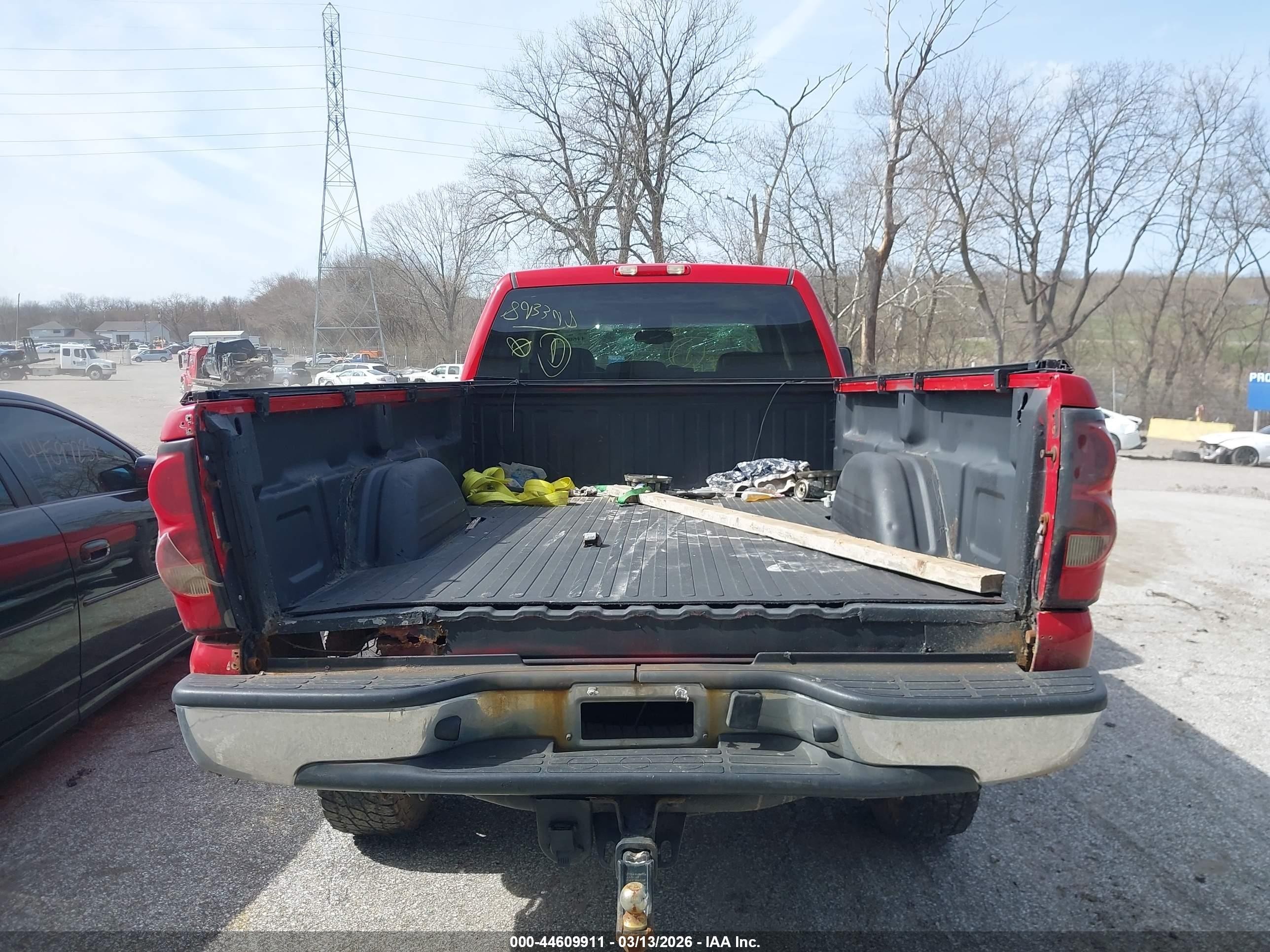 2005 Chevrolet Silverado 3500 Lt Red vin: 1GCHK33225F893398