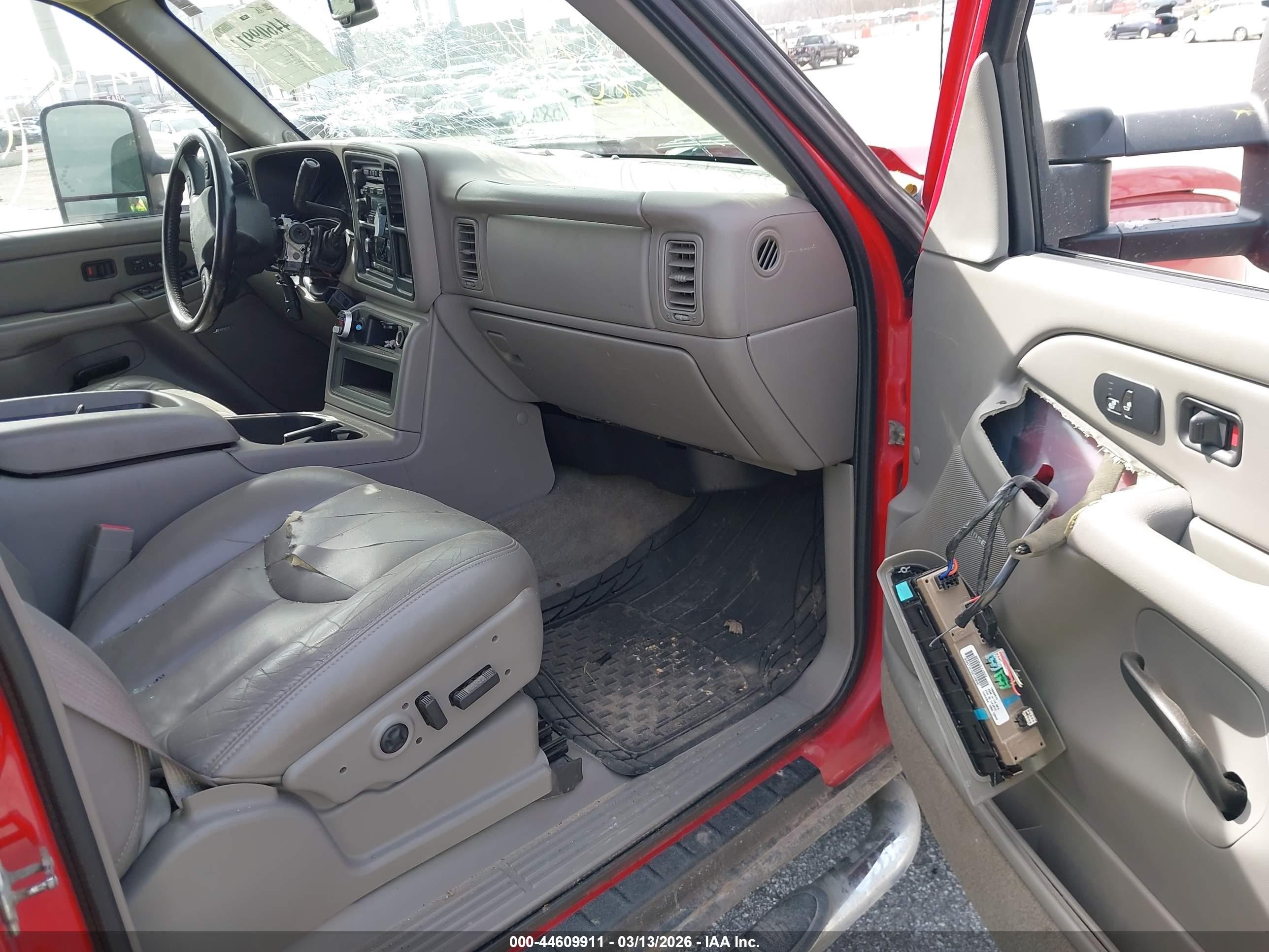2005 Chevrolet Silverado 3500 Lt Red vin: 1GCHK33225F893398